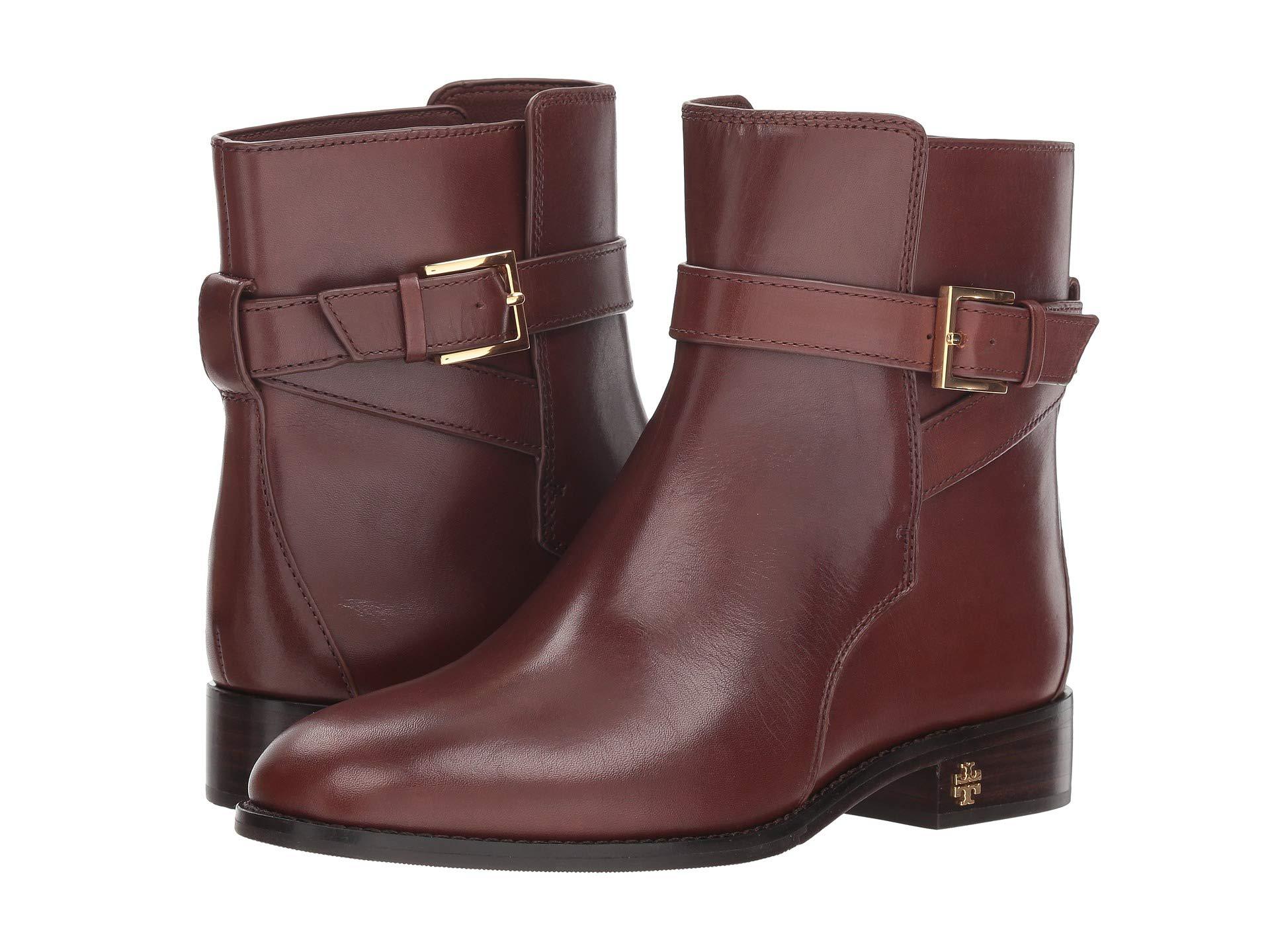tory burch women's brooke leather ankle booties