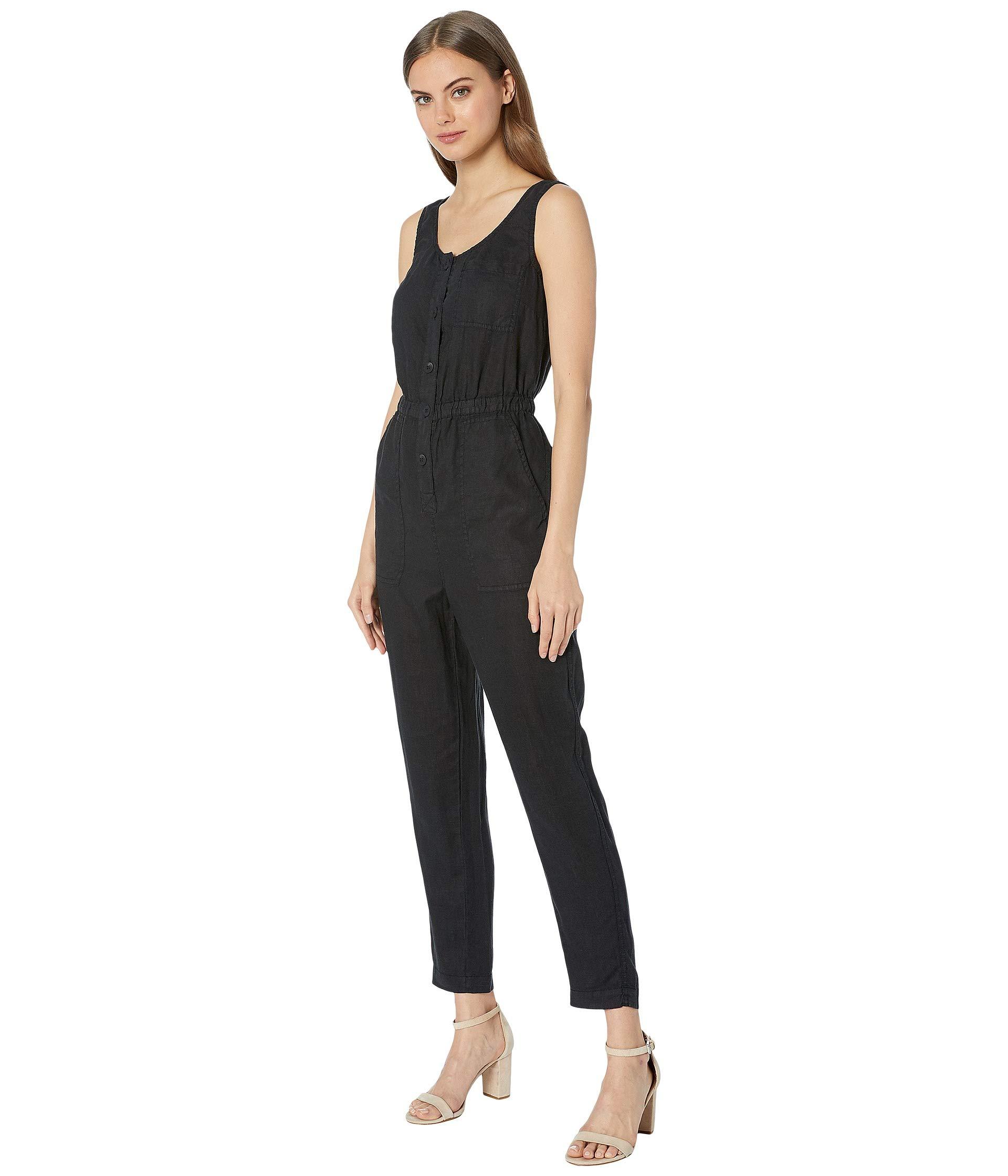 michael stars black jumpsuit