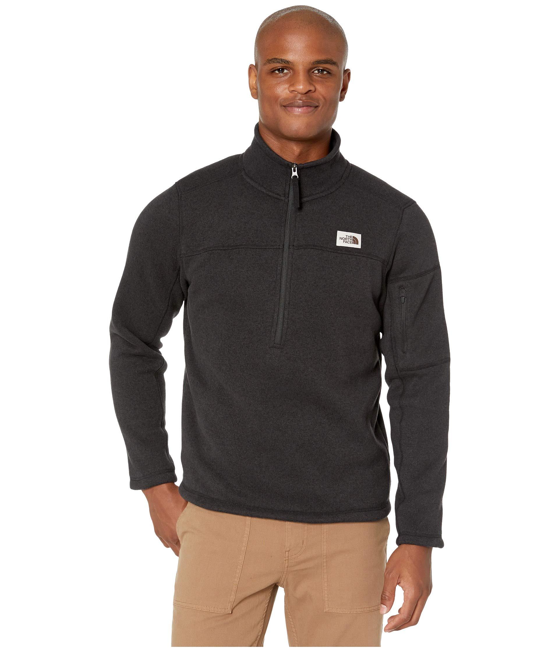 north face gordon lyons half zip