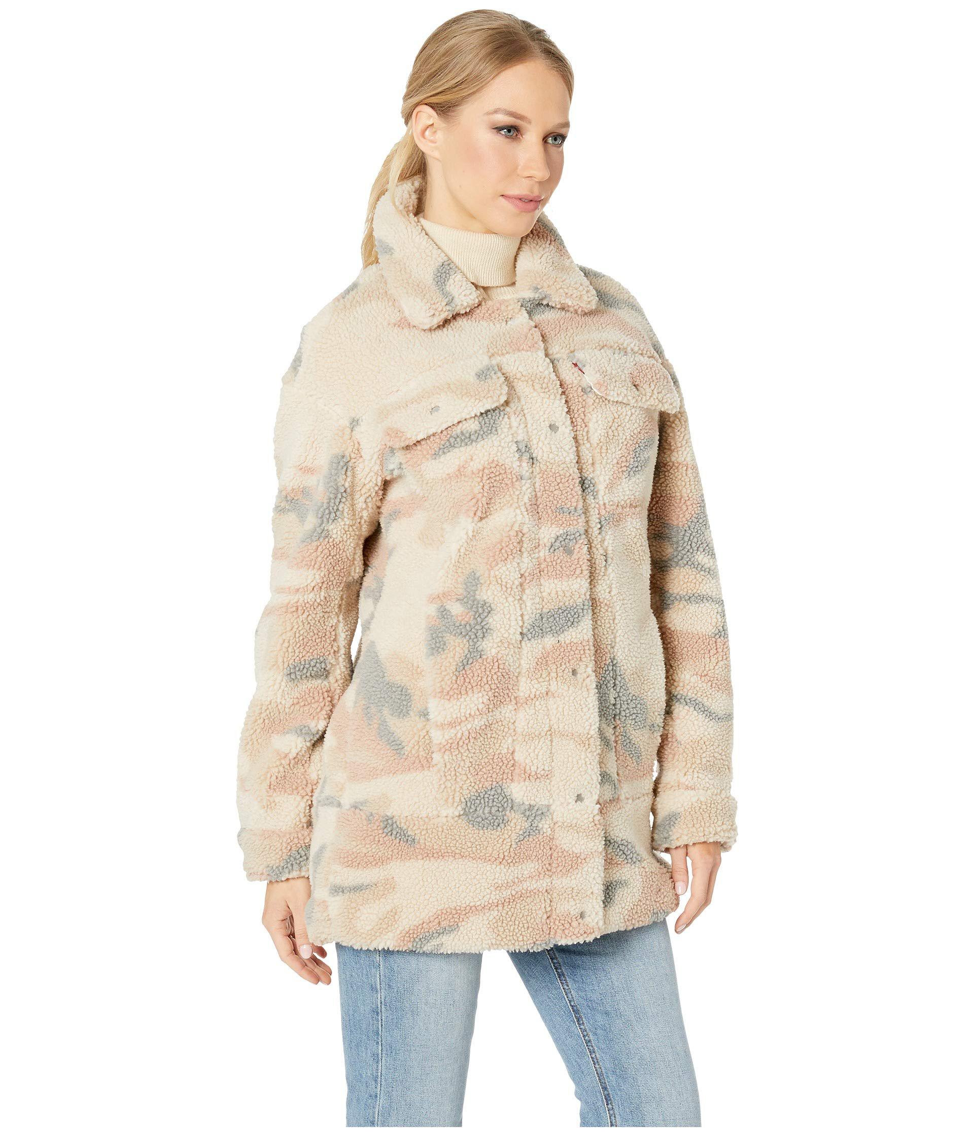 levi's camo jacket womens