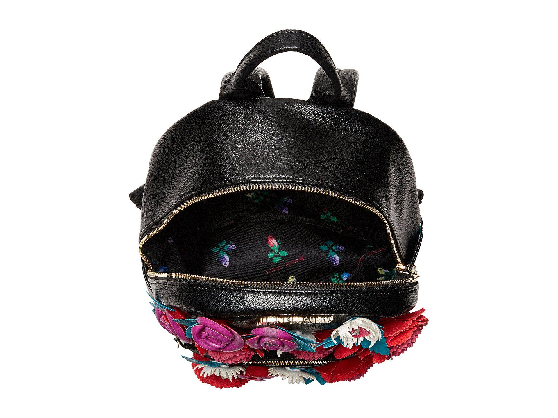 betsey johnson rose backpack