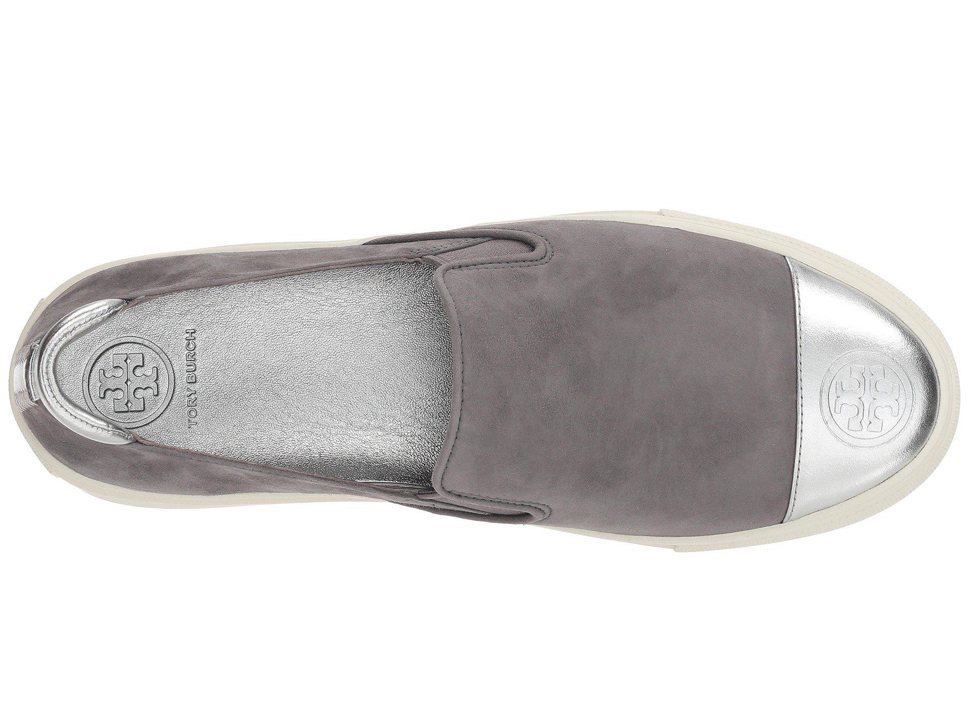 Tory Burch Leather Color Block Slip-on 