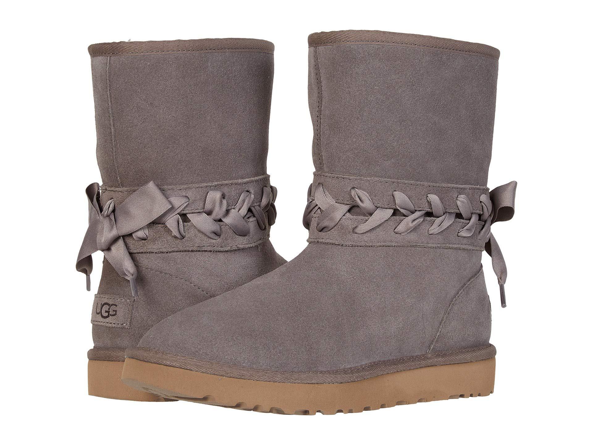 low cut uggs with laces