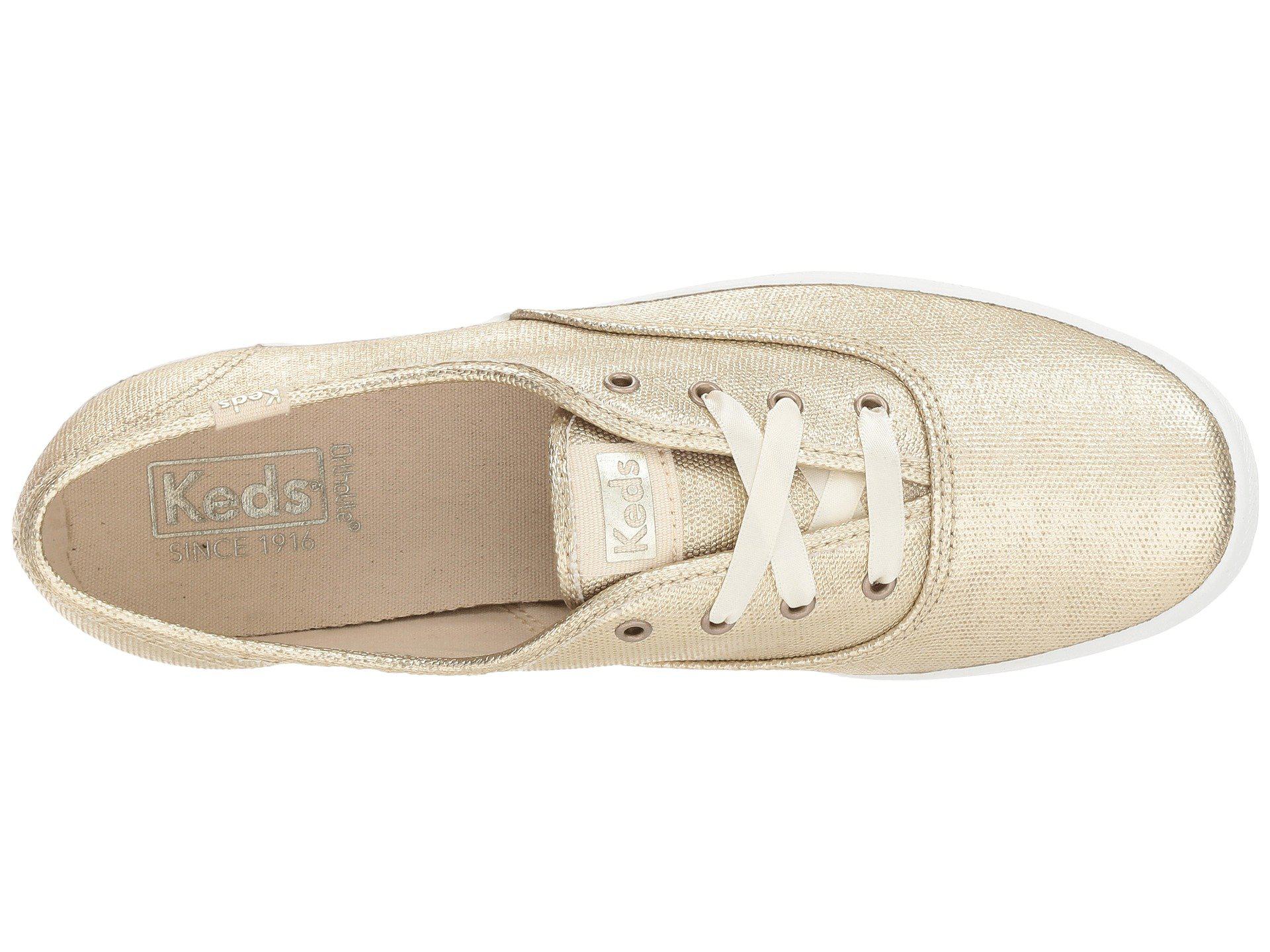 Keds champion matte brushed metallic Clearance