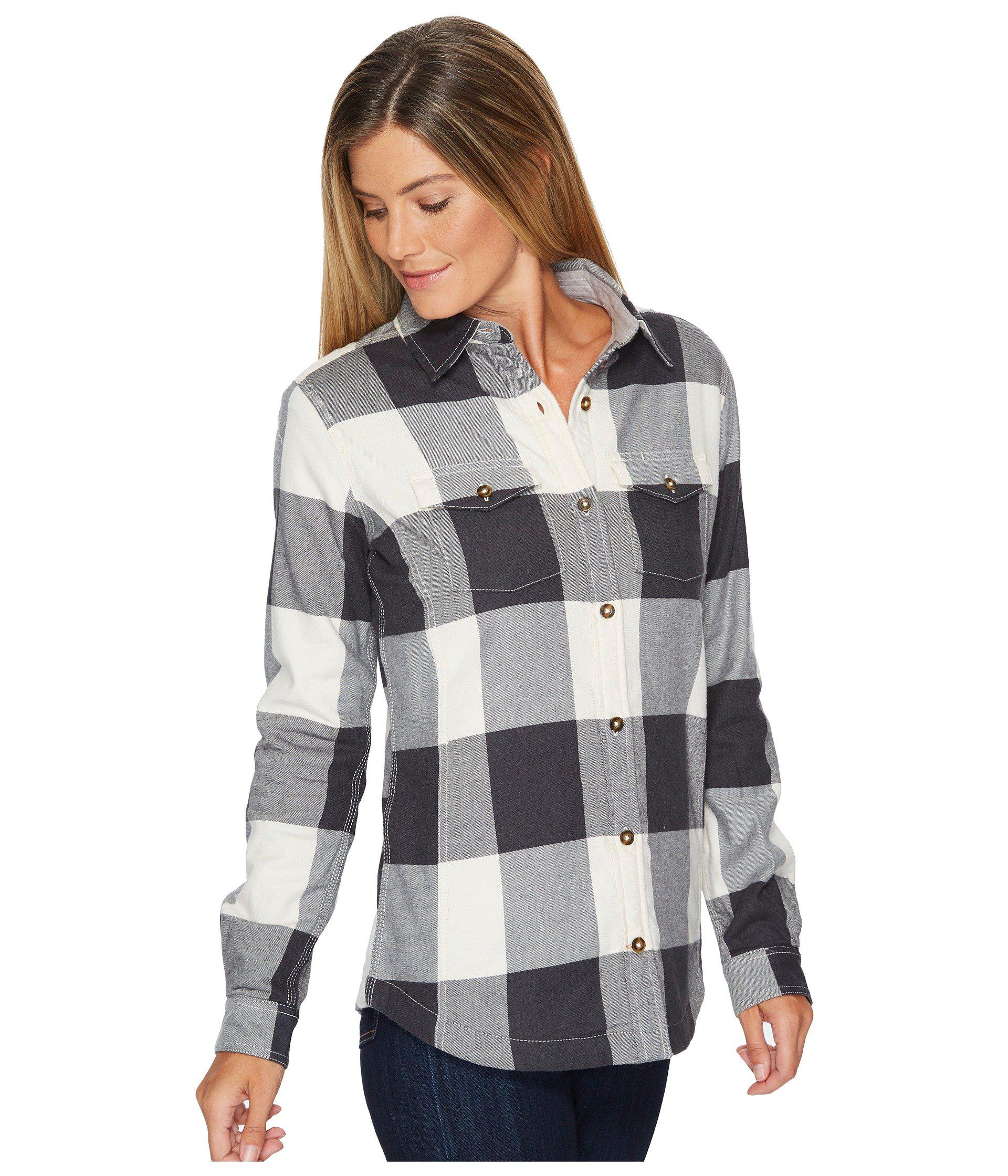 carhartt women's fleece lined flannel