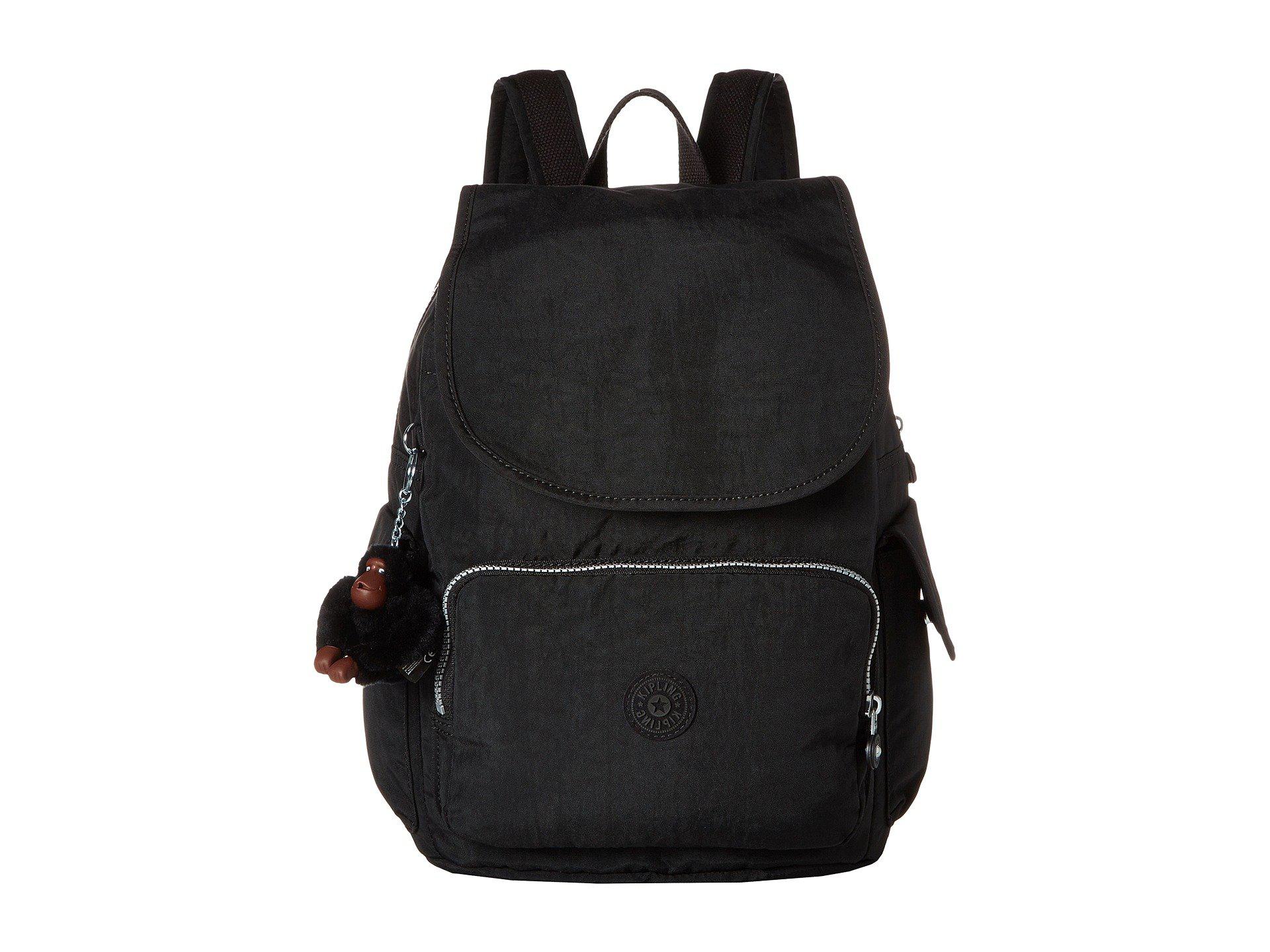 Kipling Synthetic Citypack Backpack in Black Lyst