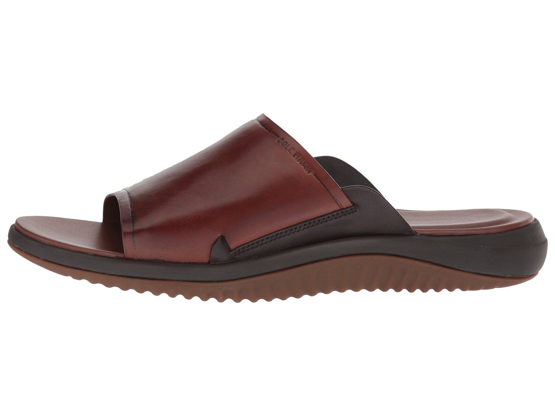 Cole Haan 2.zerogrand Slide Sandal in Brown for Men | Lyst