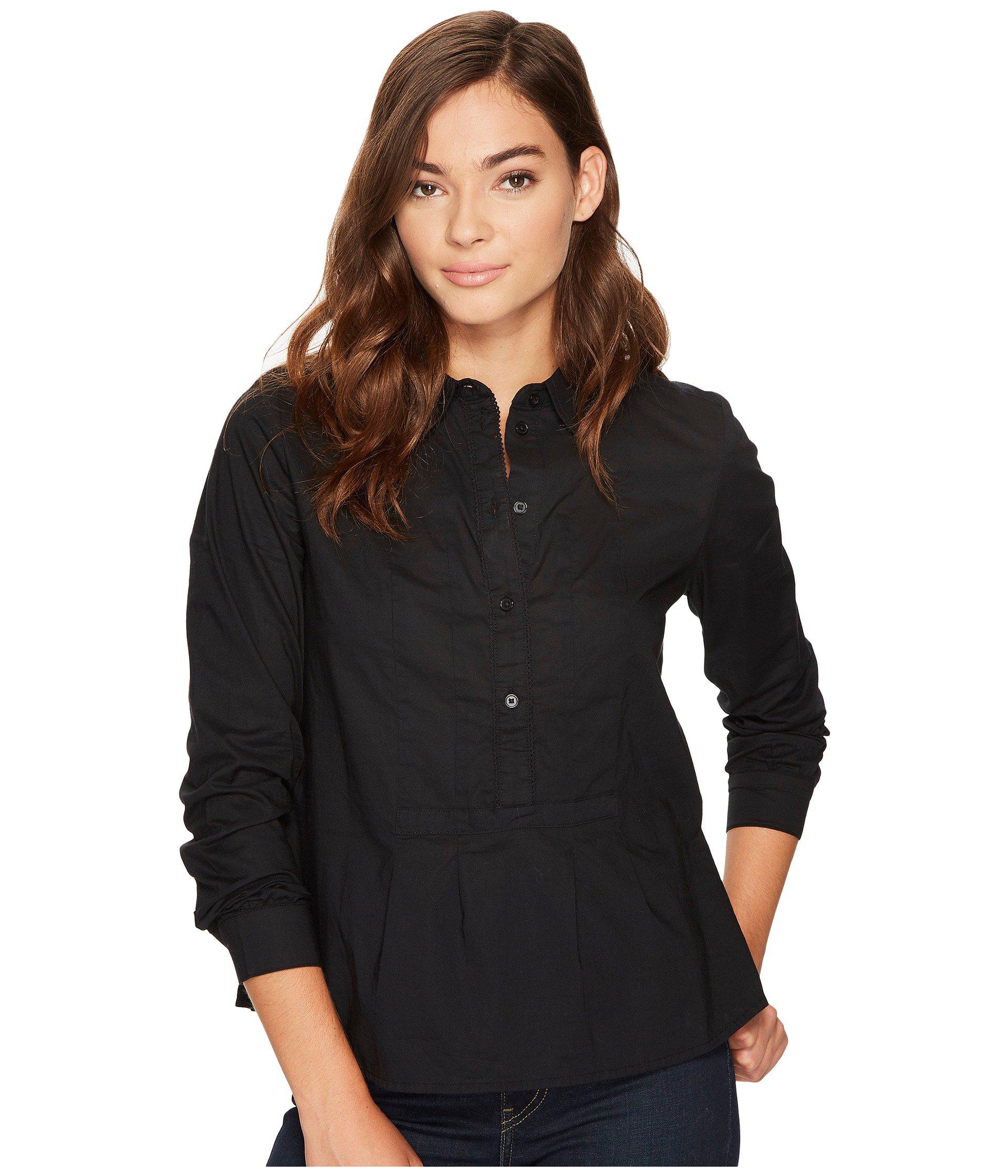 black levis shirt for womens