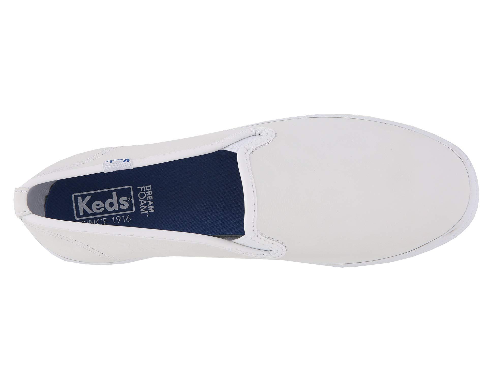 Keds Champion-leather Slip-on in White | Lyst