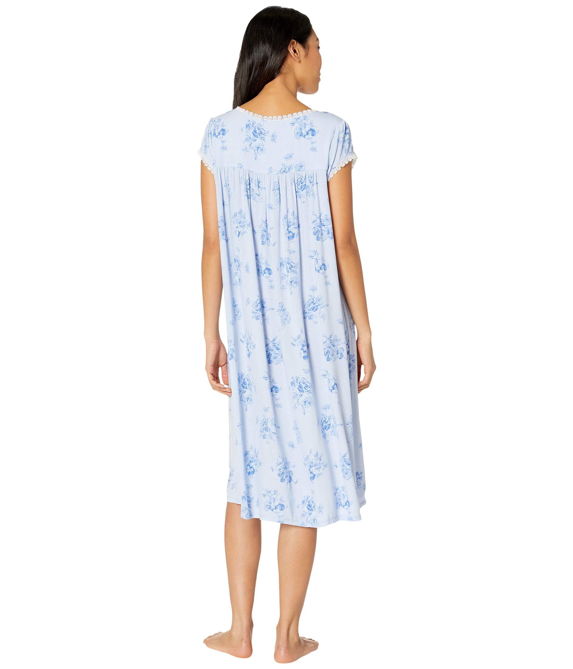 Eileen West Synthetic Modal Spandex Jersey Knit Cap Sleeve Waltz