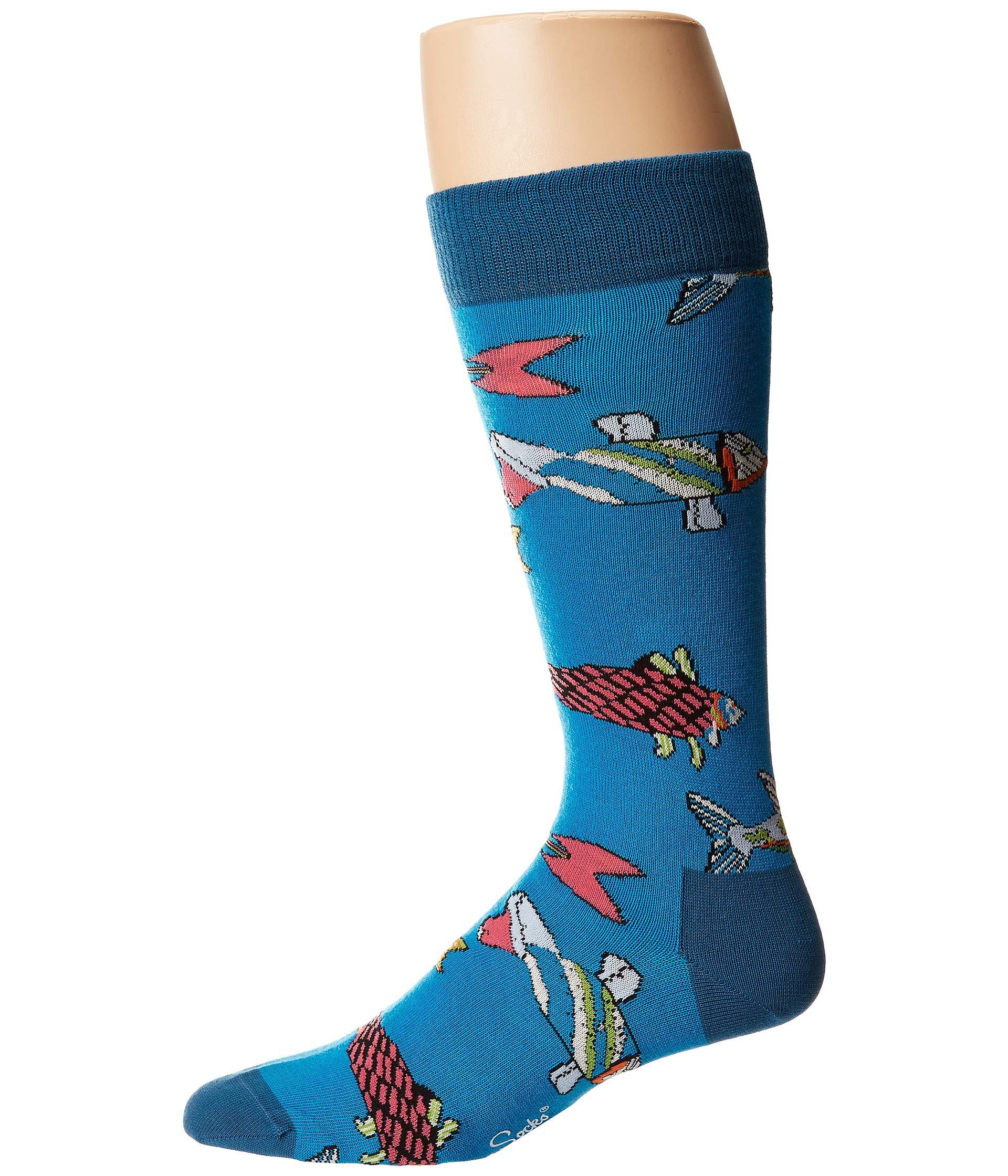 Happy Socks Cotton Beatles Fish Whales Sock (blue Combo) Men's Crew Cut  Socks Shoes for Men - Lyst