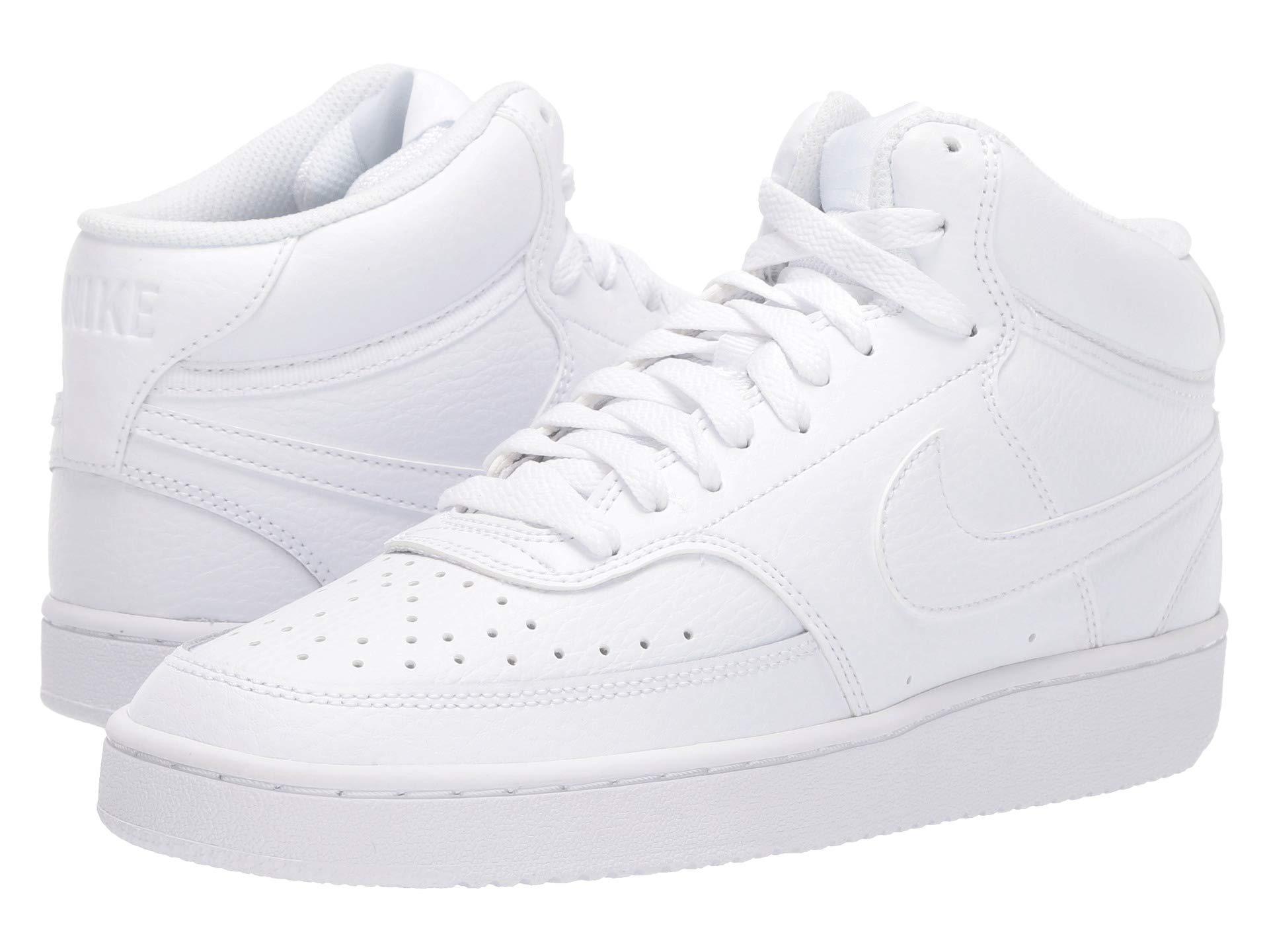 nike vision mid white