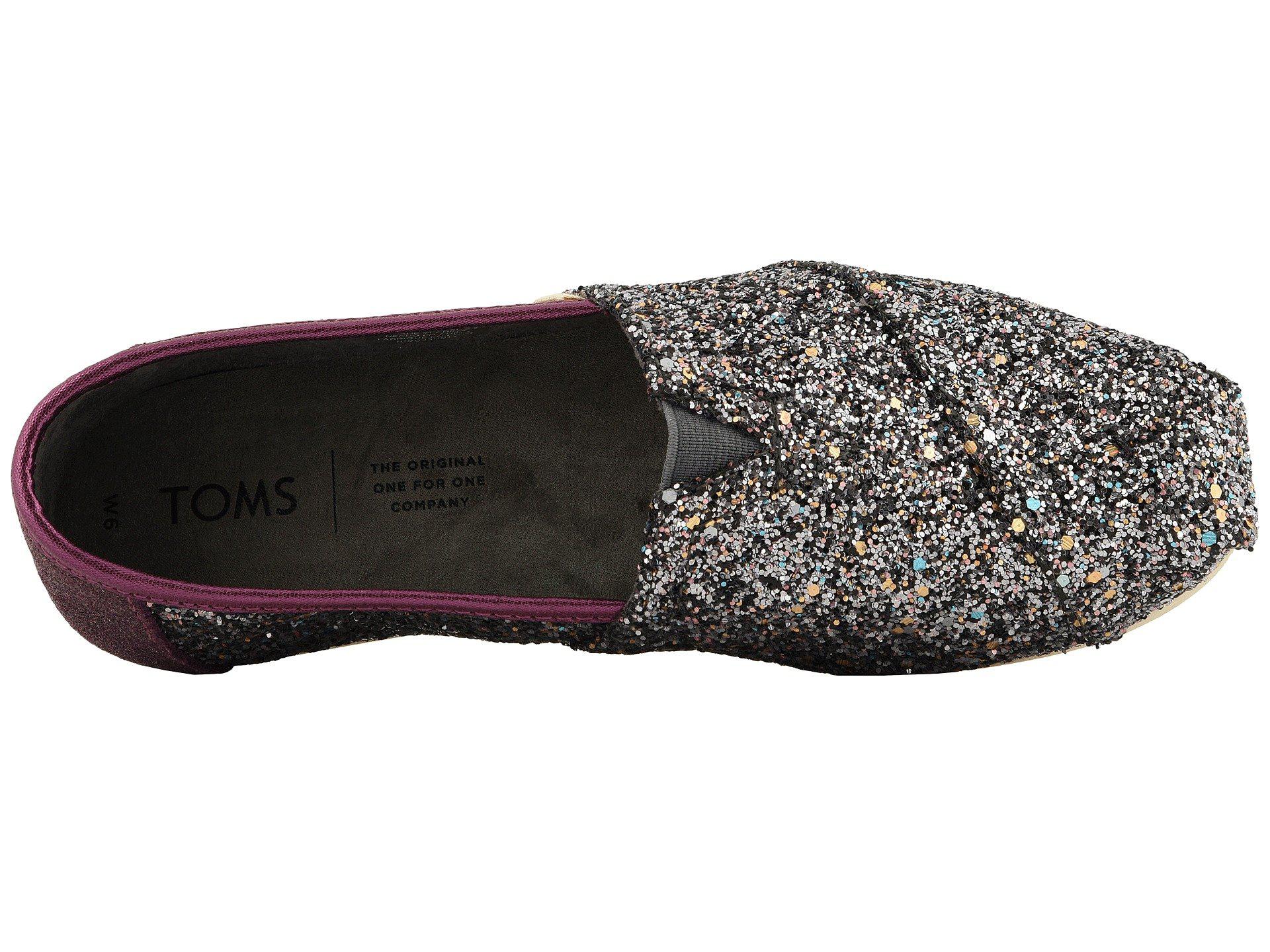 pewter party glitter toms