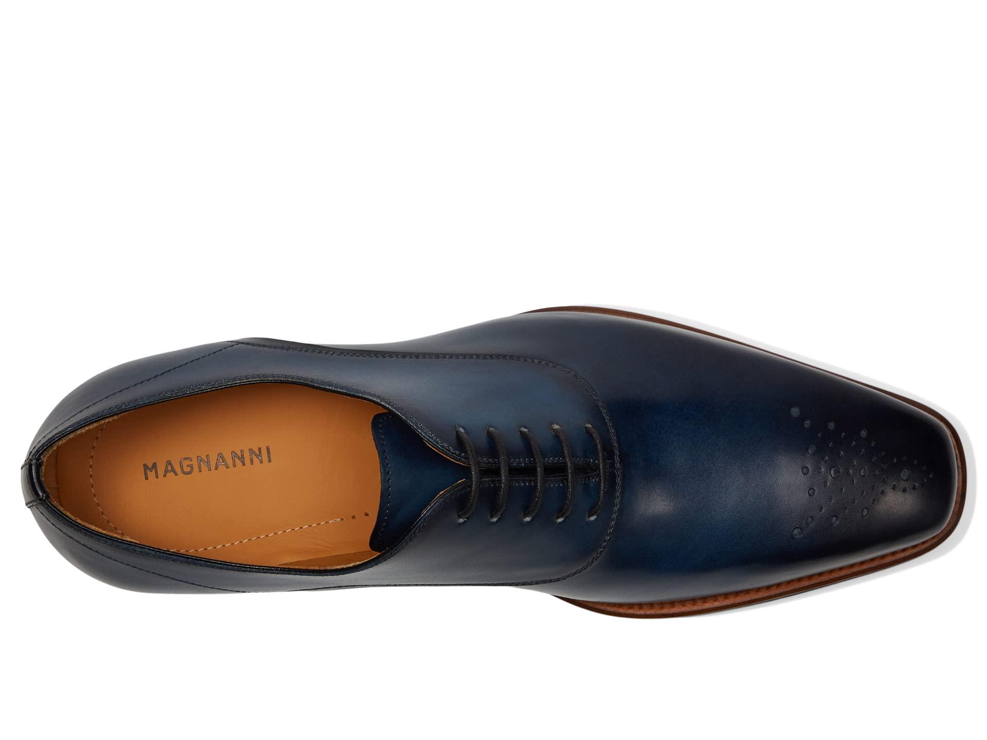 Blue magnanni shop shoes