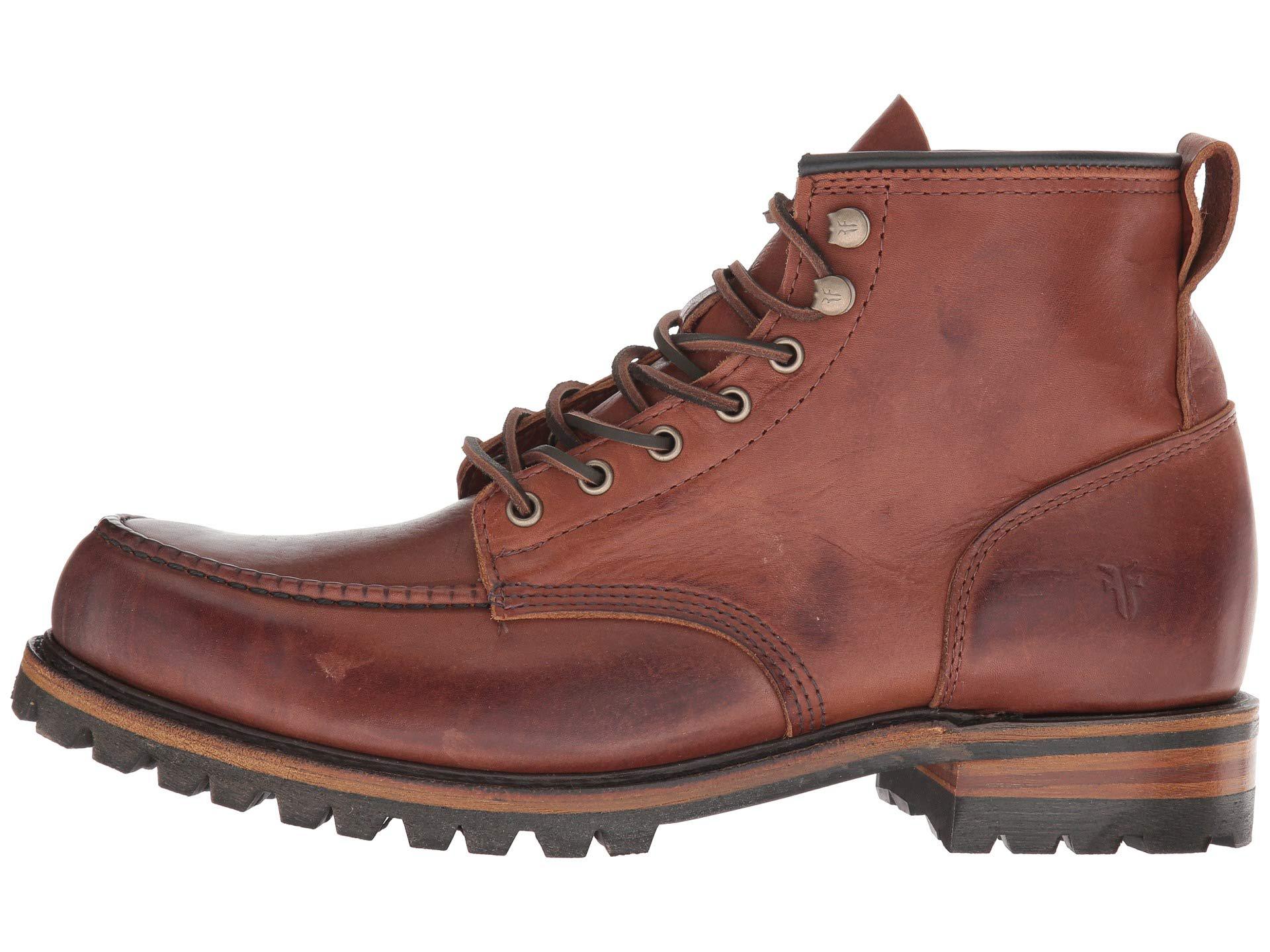frye penn lug moc workboot