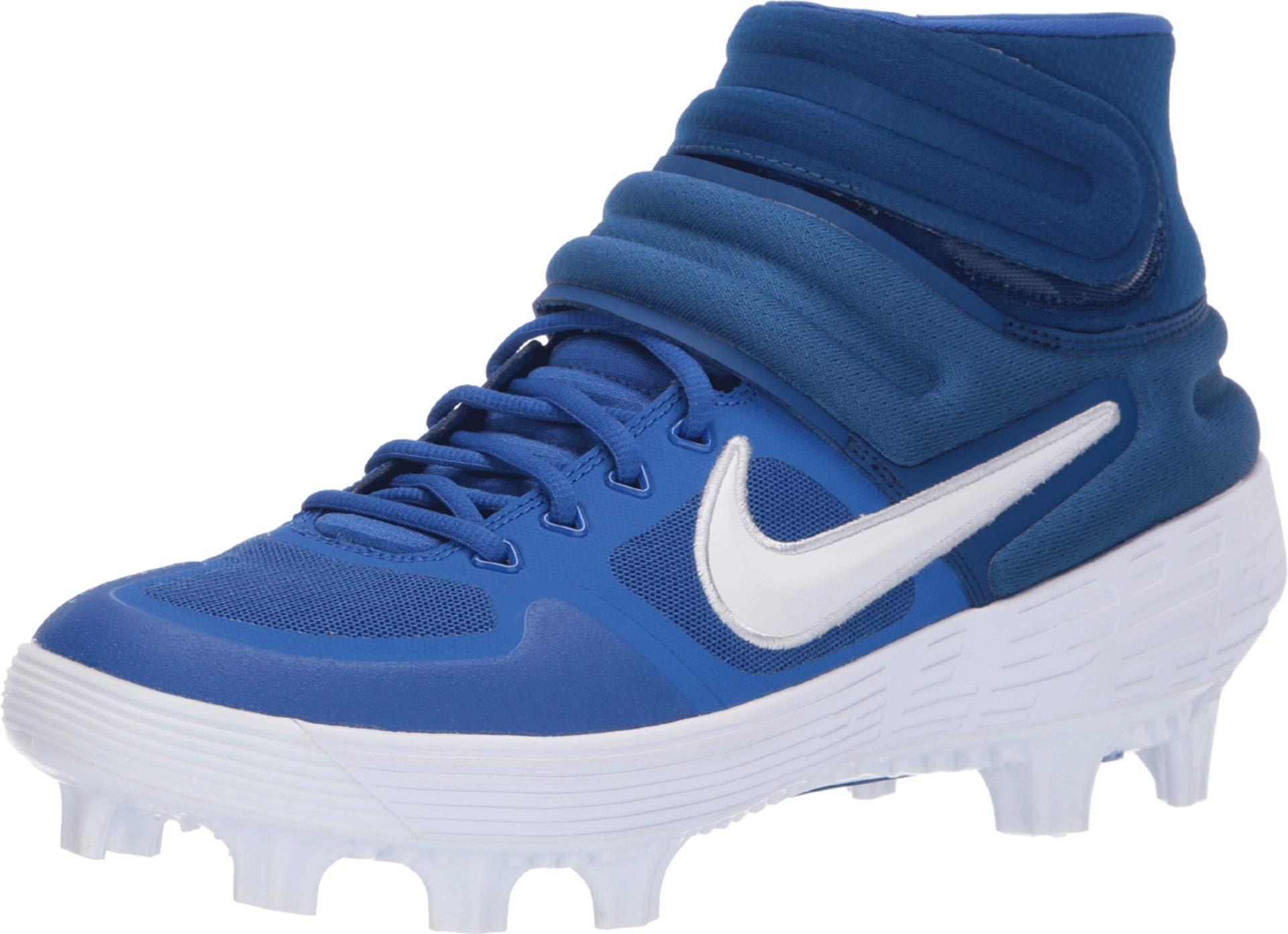 Nike Synthetic Alpha Huarache Elite 2 Mid Mcs in Blue for Men | Lyst