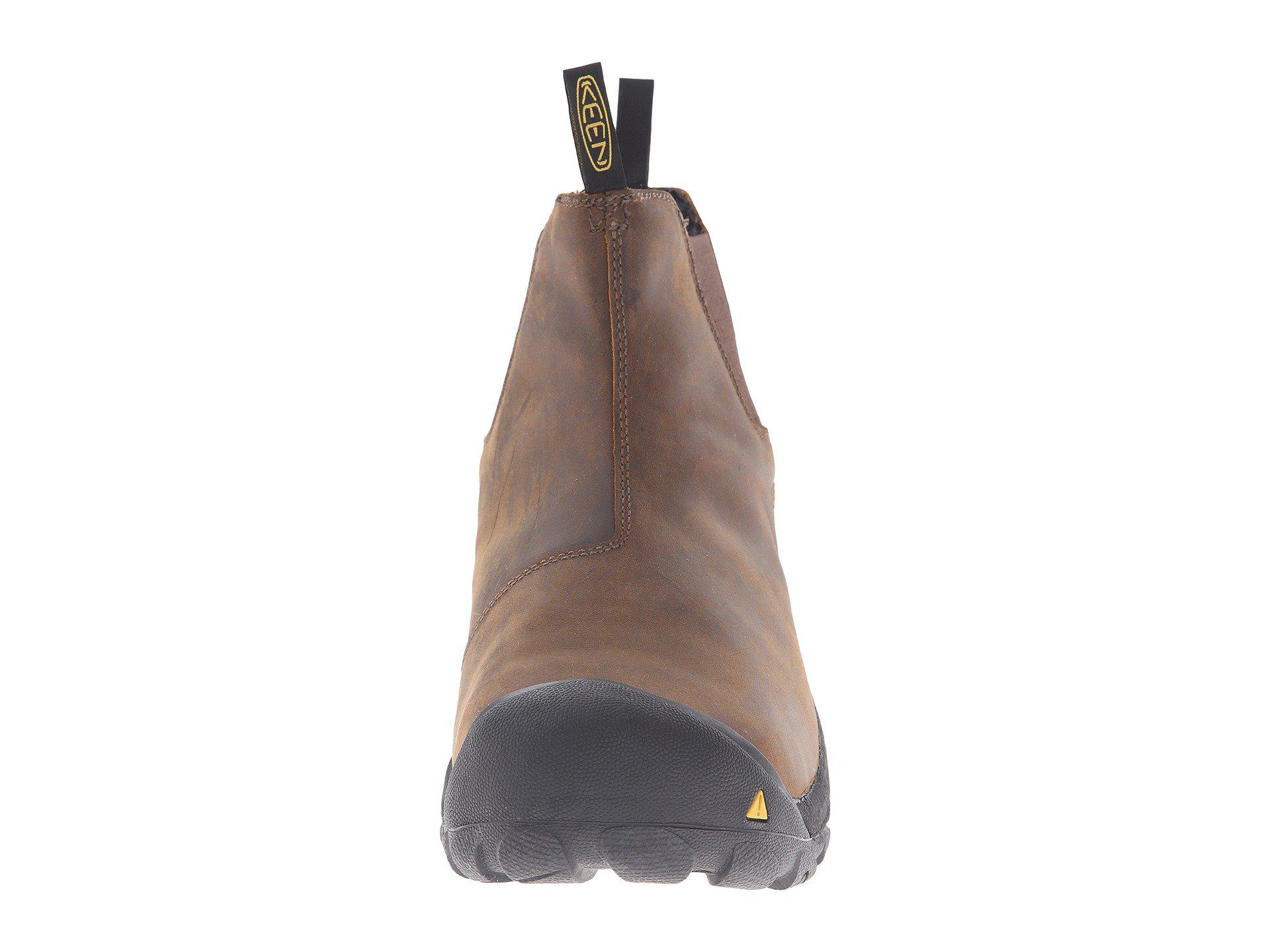 keen utility men's detroit slip on work boot