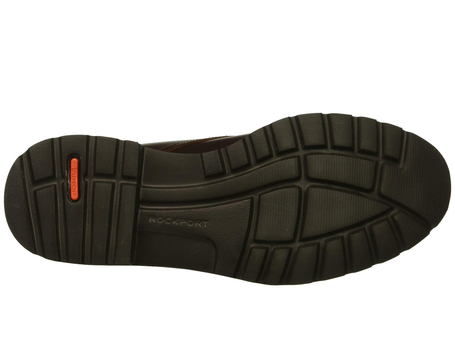 rockport men's leather sharp & ready chukkas