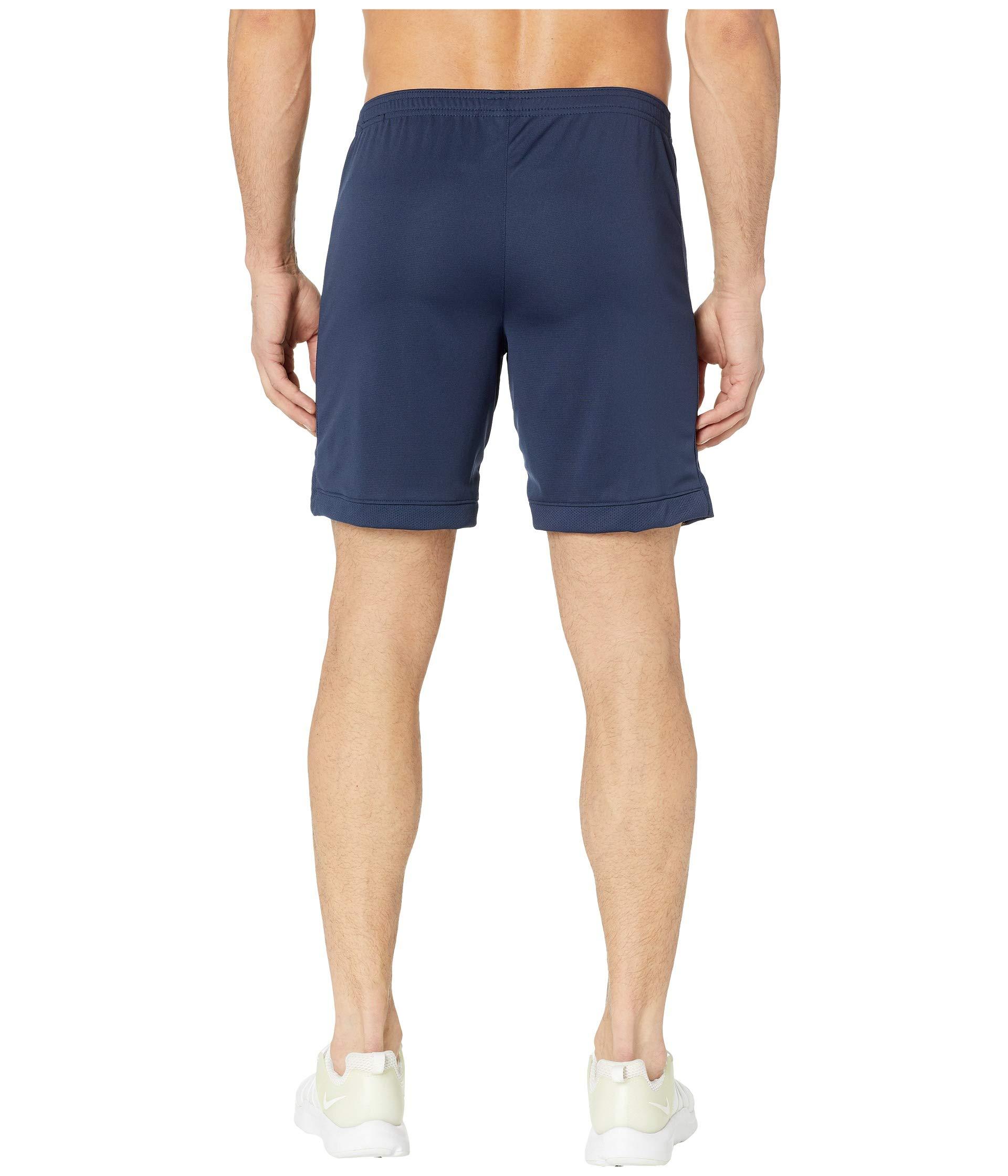 nike academy shorts blue