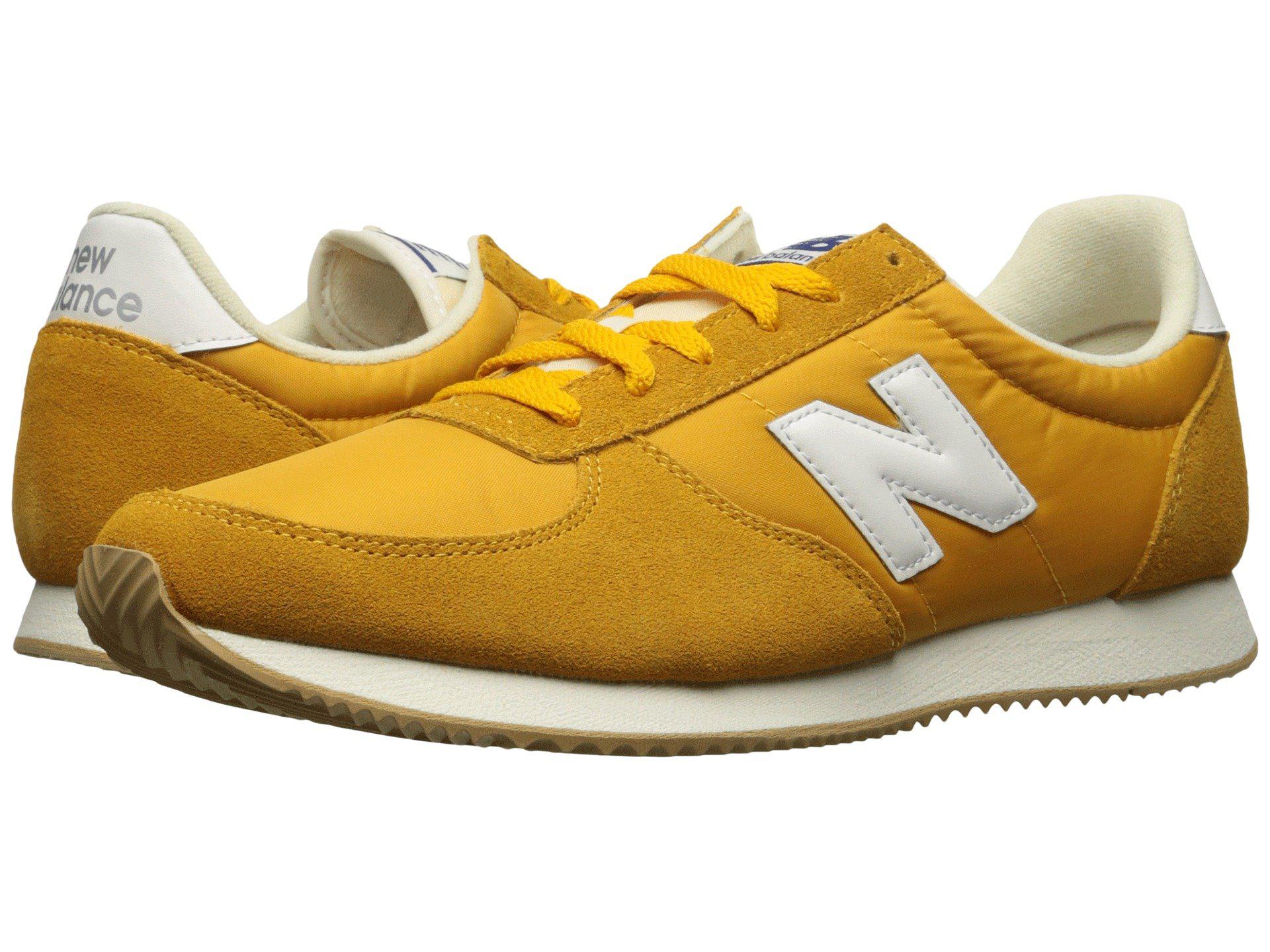 New Balance Suede U220 in Yellow/White (Yellow) for Men - Lyst