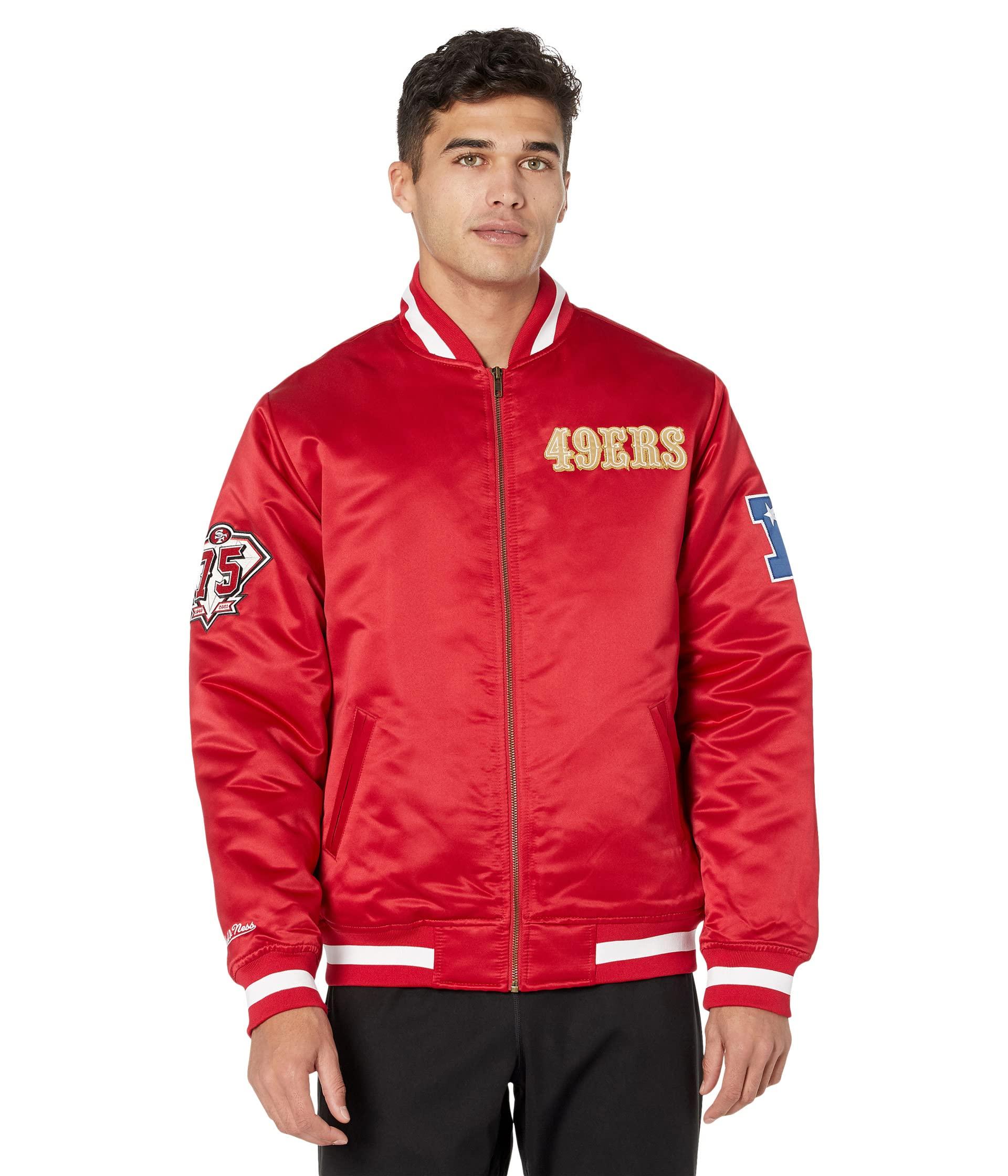 49ers mitchell and ness jacket
