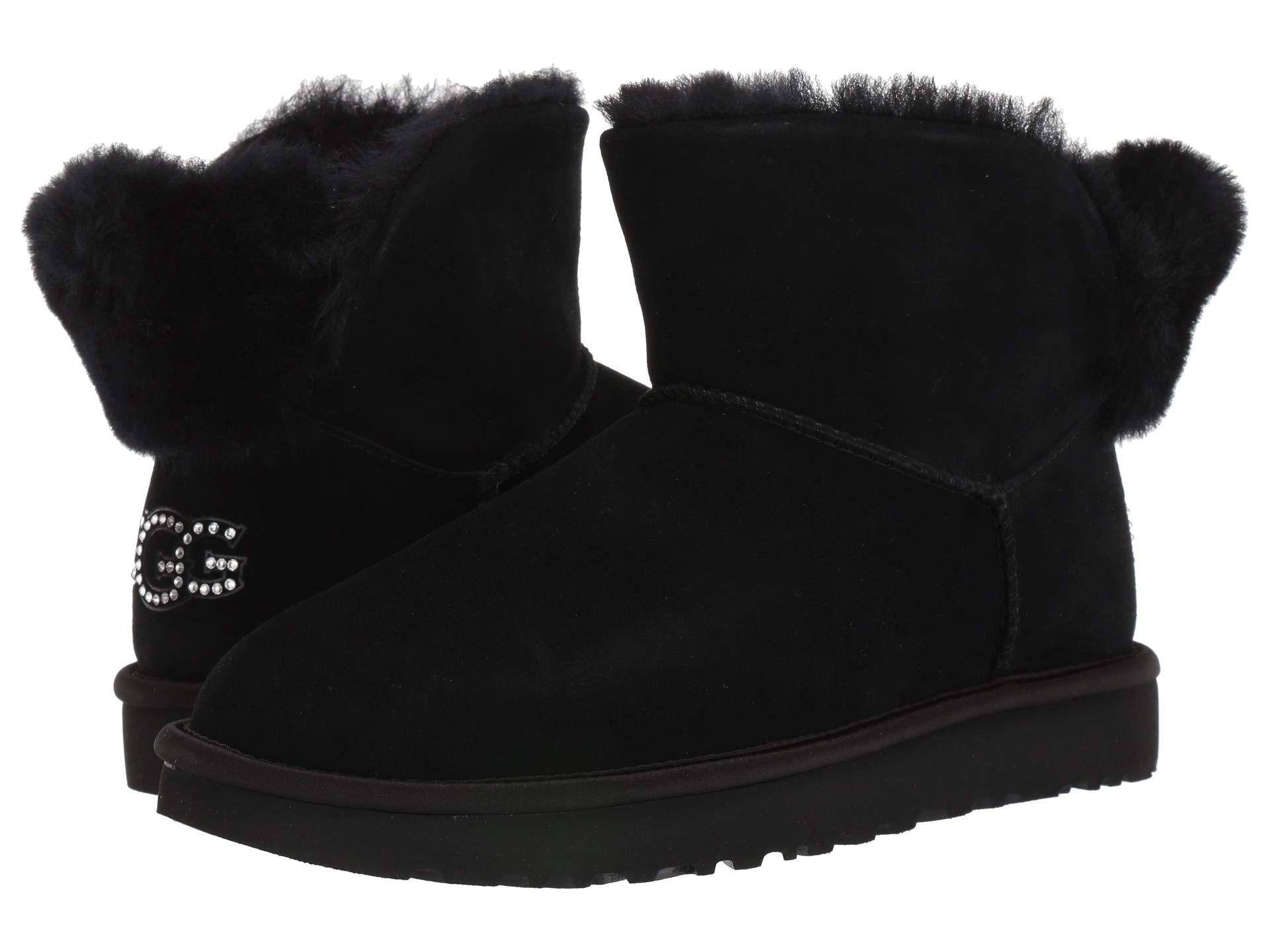 ugg mini bling black