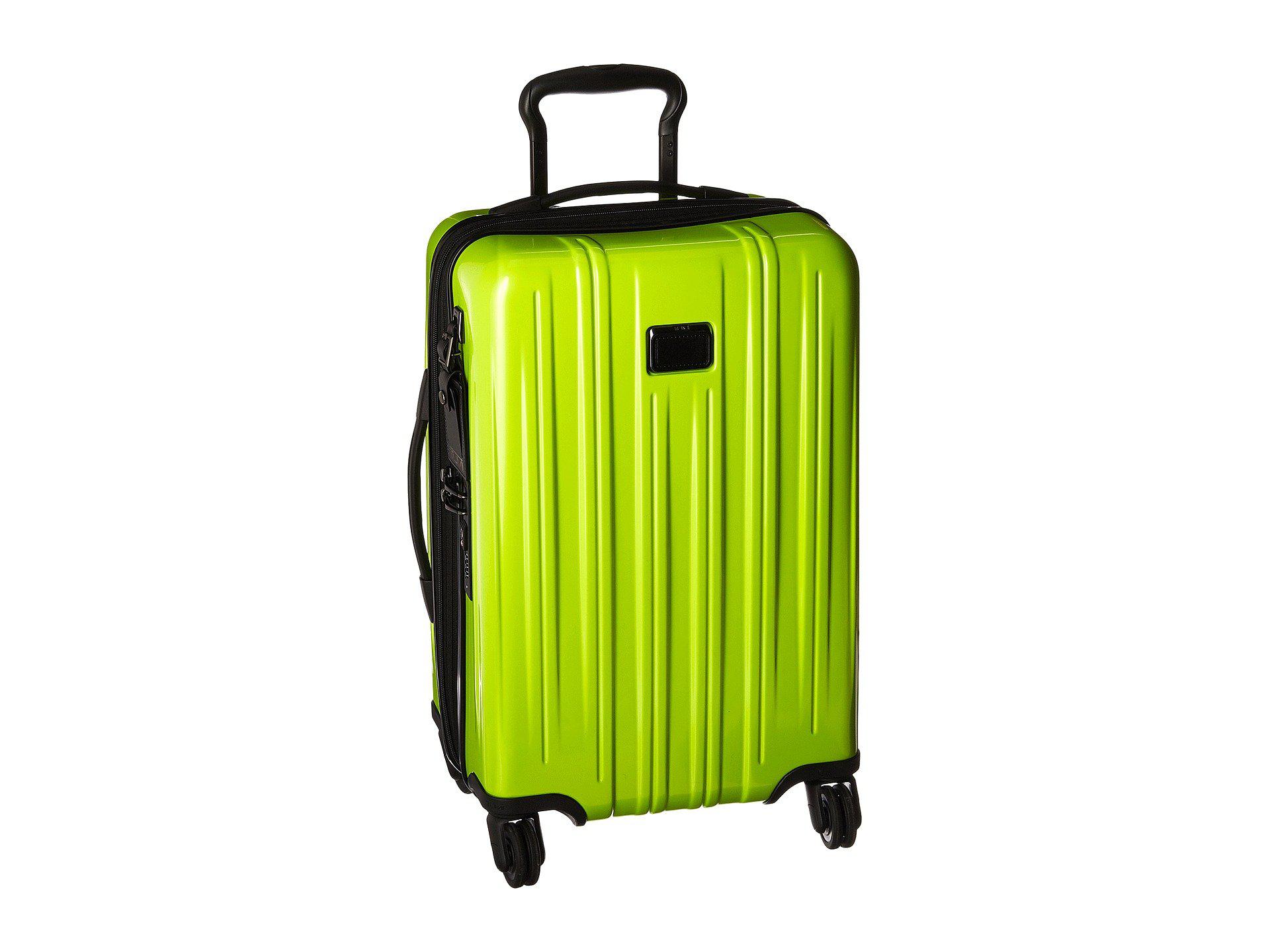 Tumi V3 International Expandable Carry-on (citron) Carry On Luggage in  Green for Men | Lyst