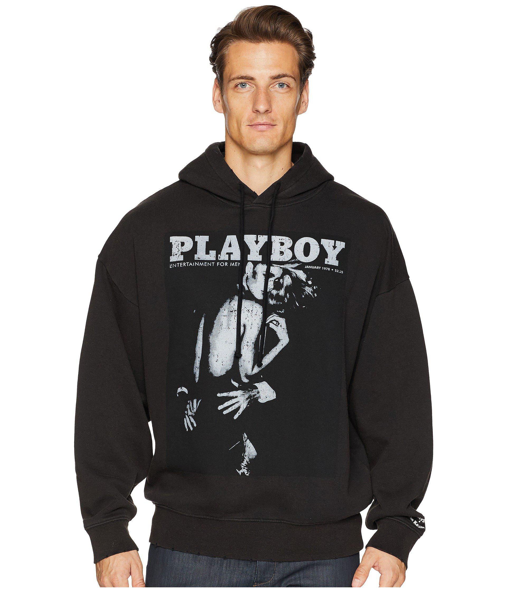 The Kooples Cotton Playboy Hoodie Sweatshirt (black) Men's Sweatshirt for  Men - Lyst