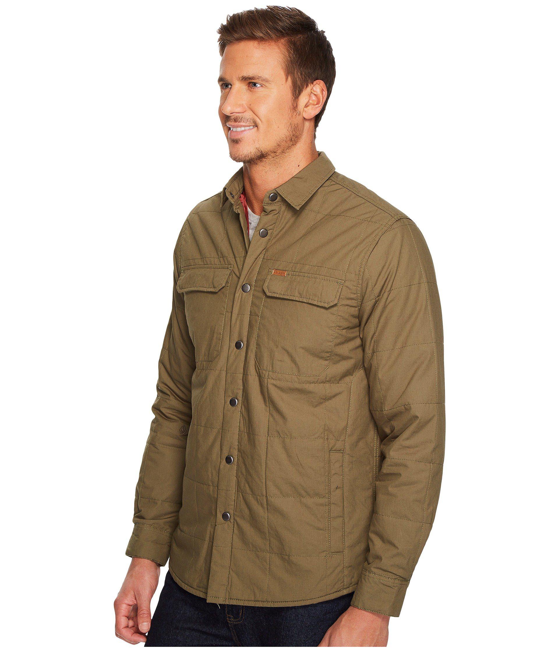 volcom quilted jacket
