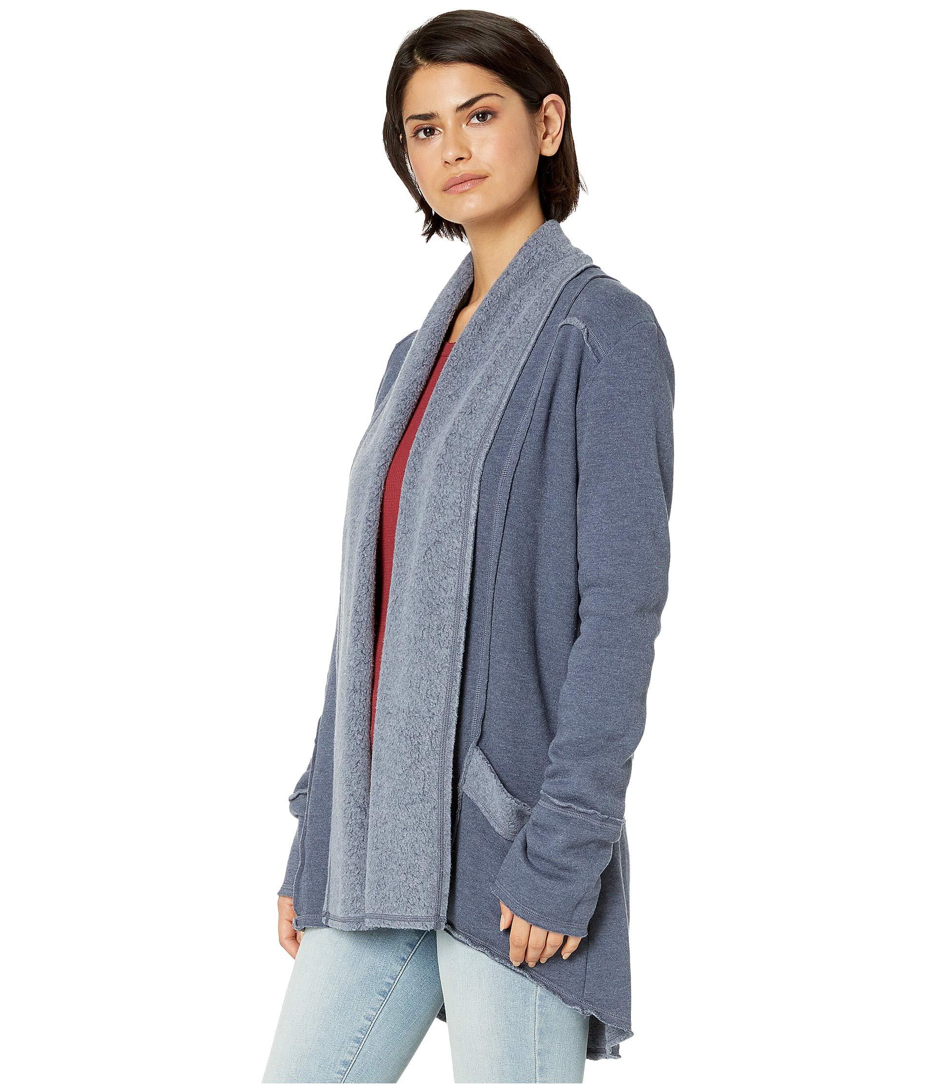black slouchy cardigan