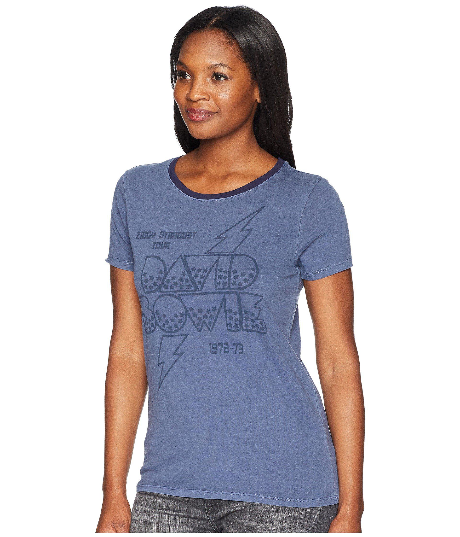 lucky brand david bowie shirt