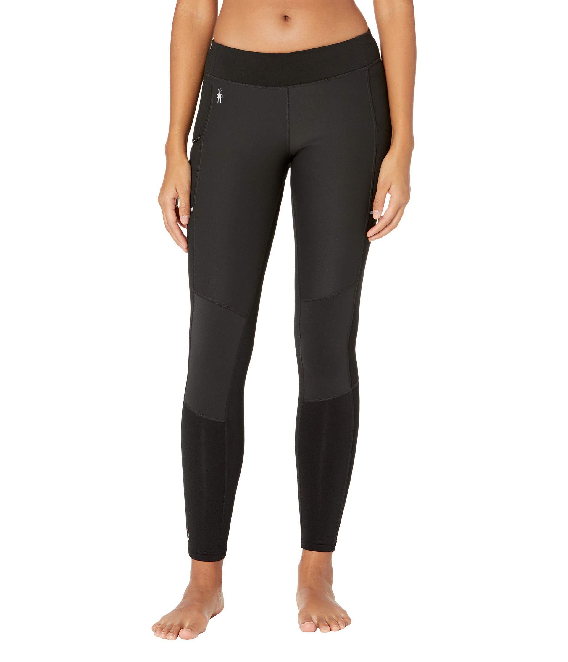 Smartwool Merino Sport Fleece Wind Tights in Black Lyst