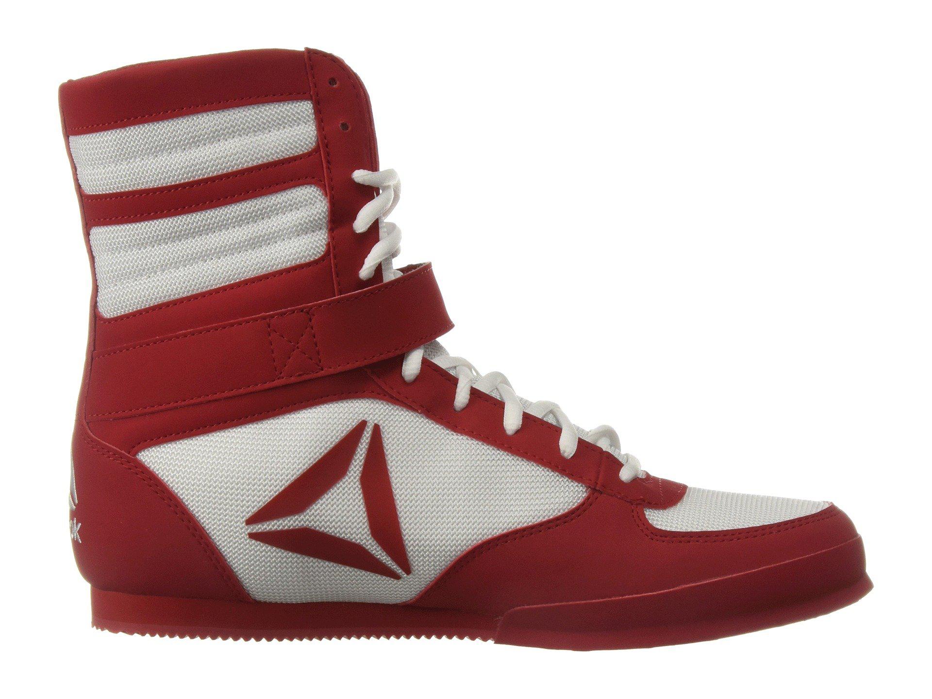 Reebok Leather Boot Boxing Shoe in Red for Men - Lyst