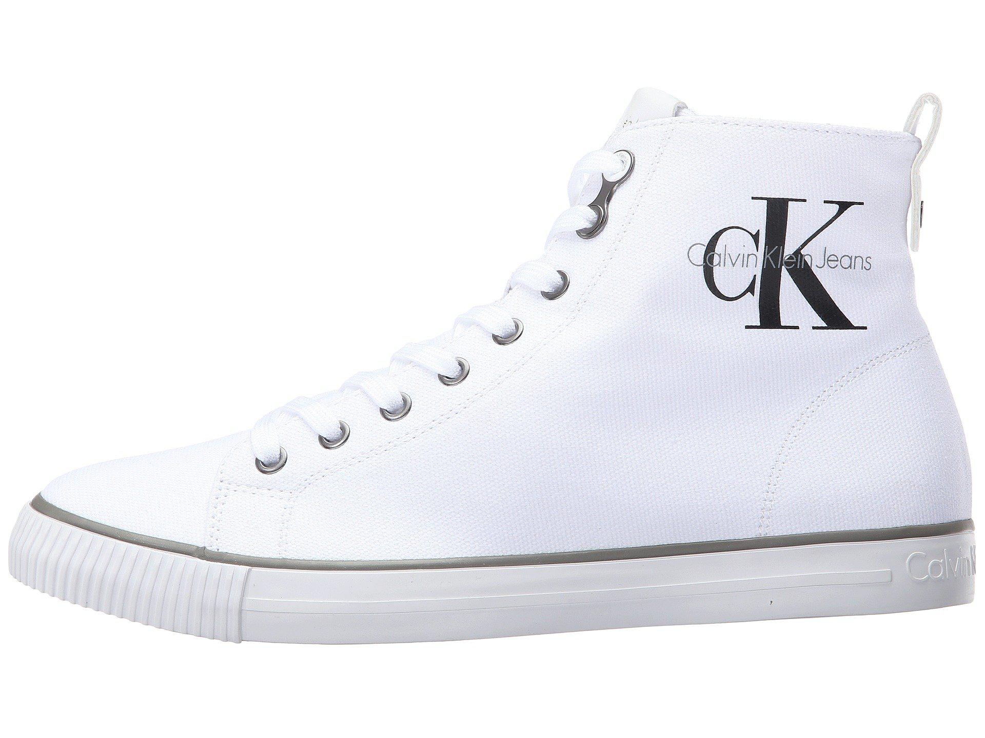 Calvin Klein Denim Arthur (white Canvas) Men�s Shoes for