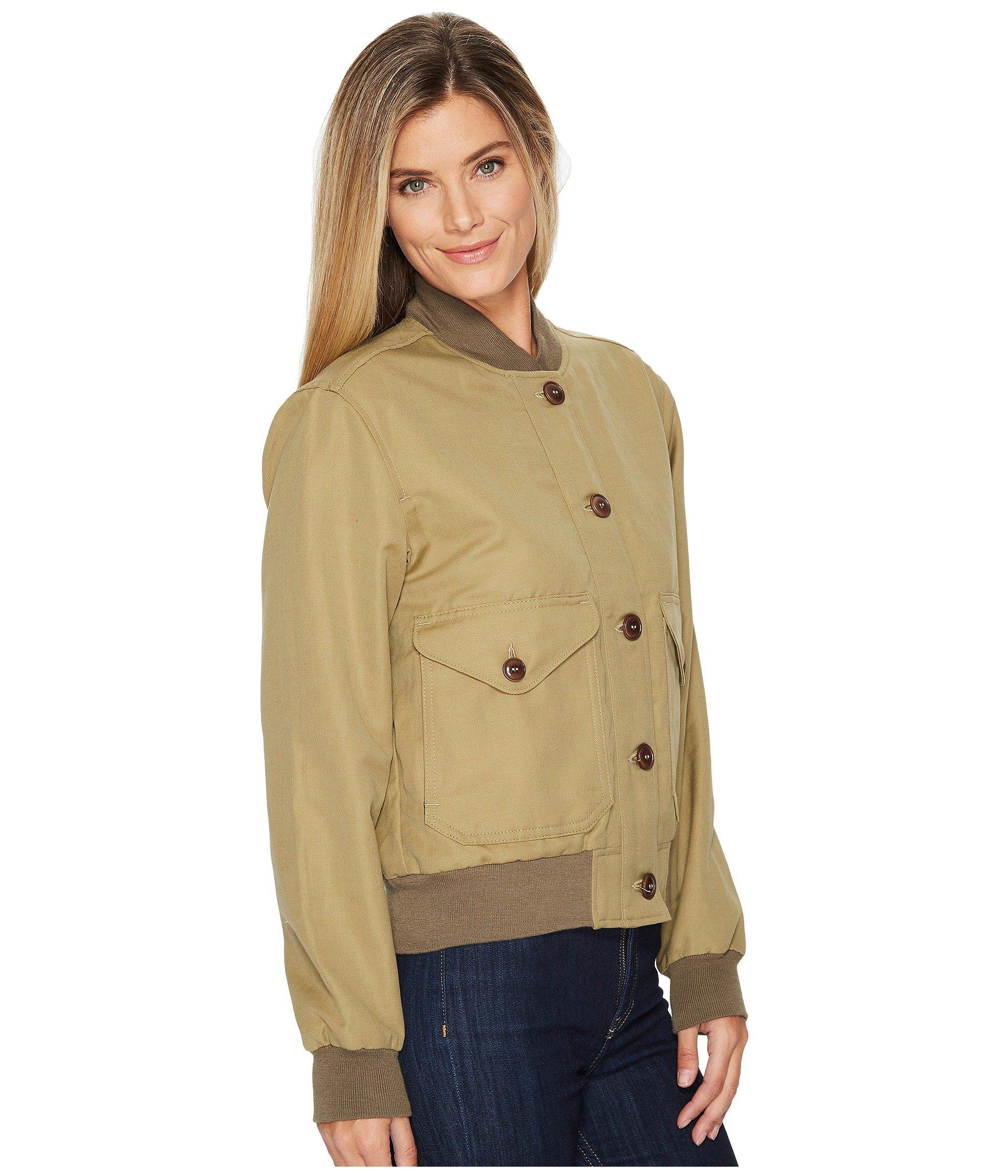 filson libby bomber jacket