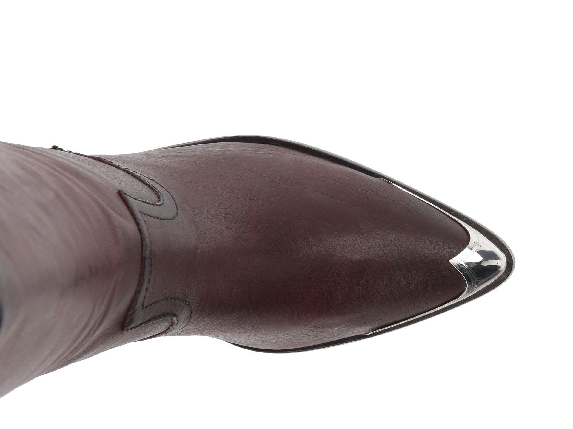 frye faye metal plate pull on