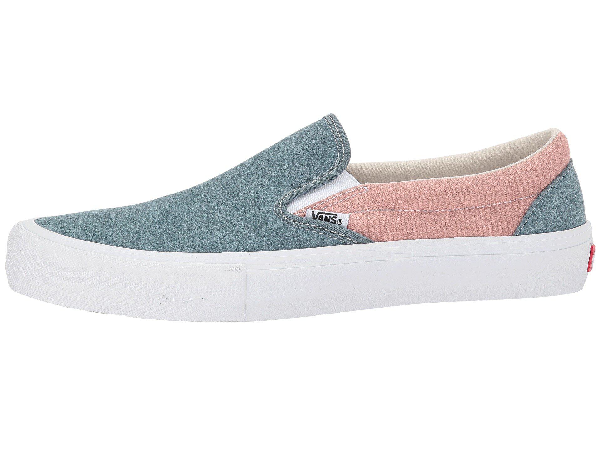 vans slip on pro goblin blue