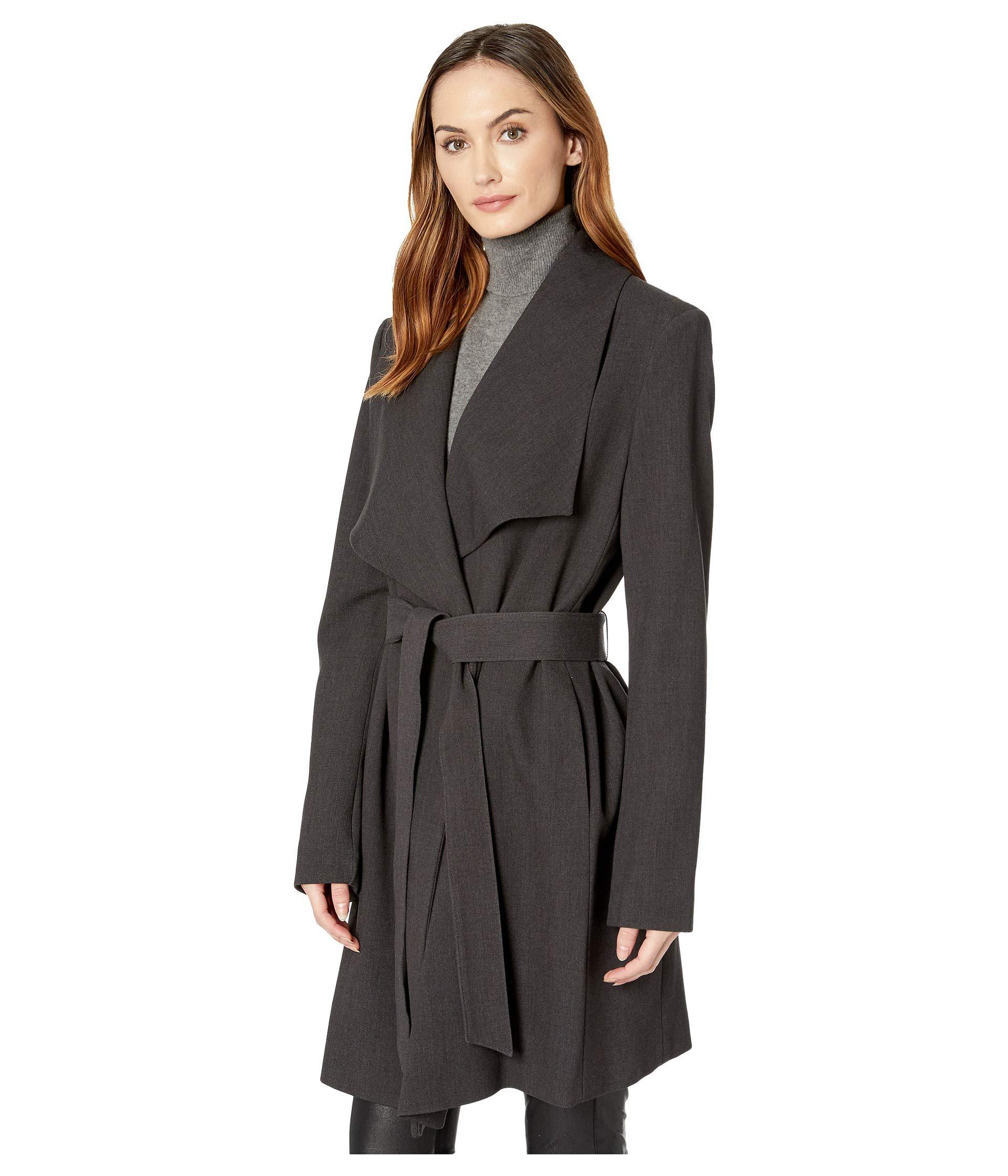 ralph lauren crepe coat