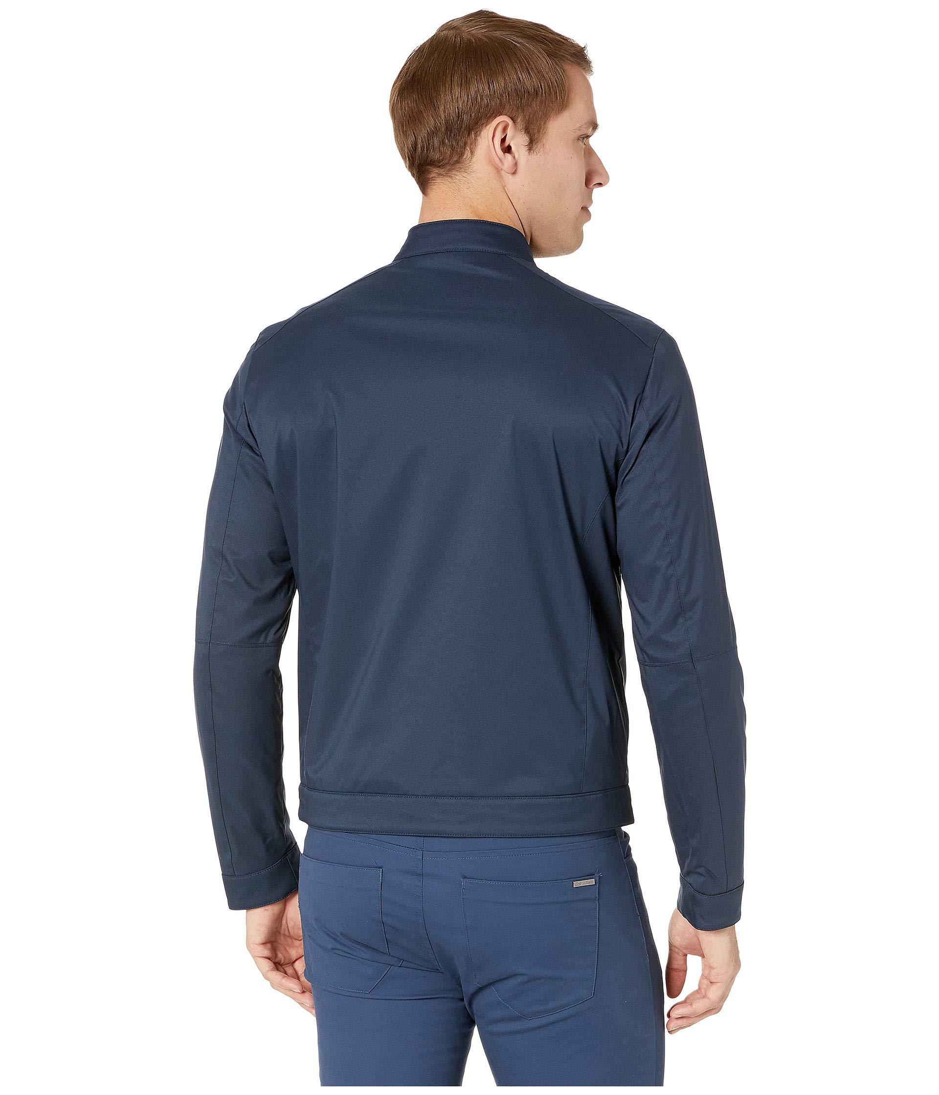 michael kors nylon racer jacket