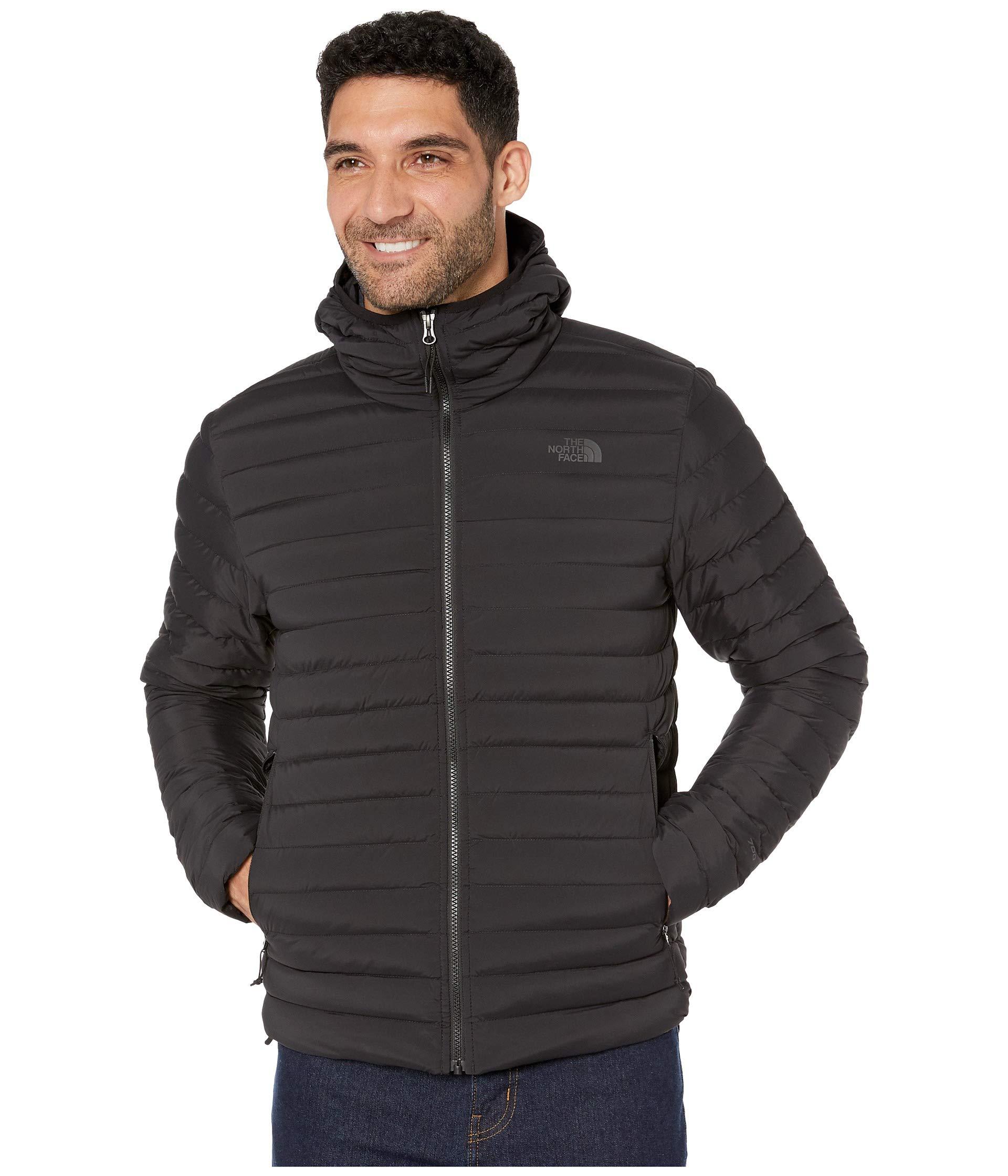 The North Face Goose Stretch Down Hoodie in Black for Men - Lyst