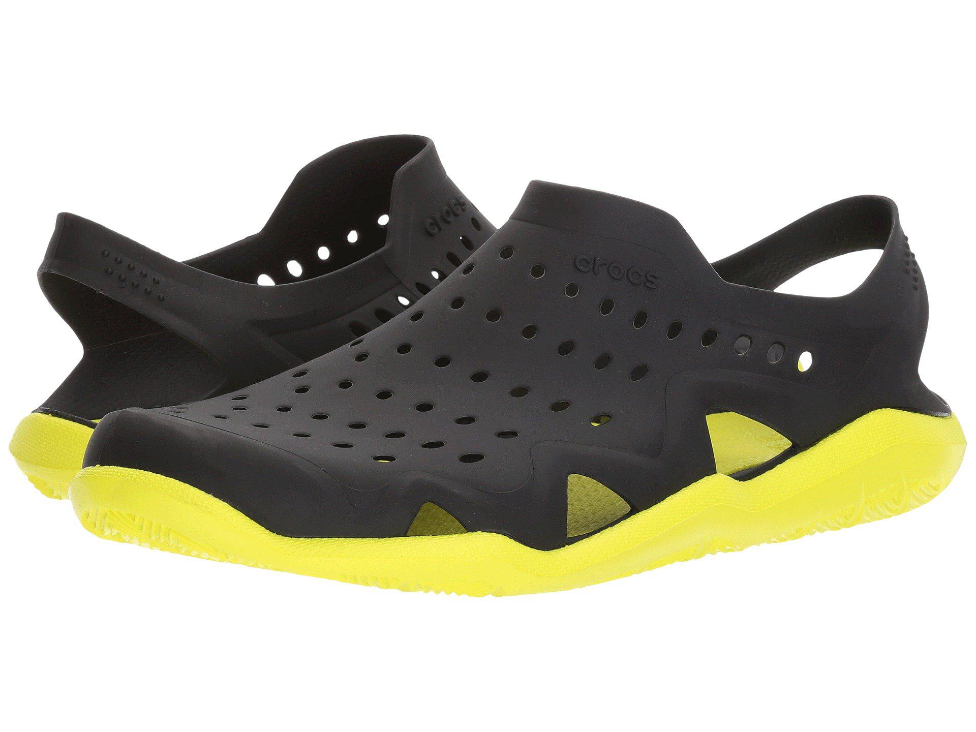 crocs swiftwater wave green