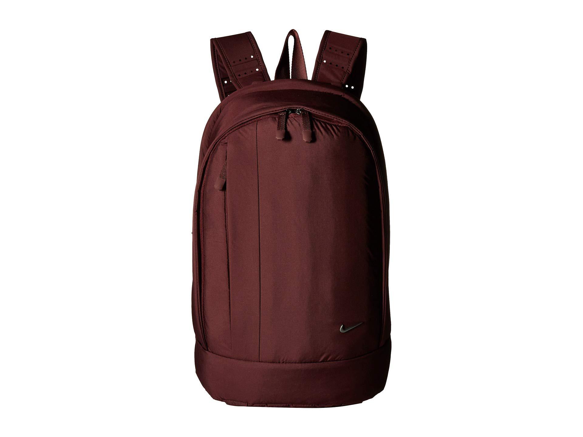 nike burgundy backpack