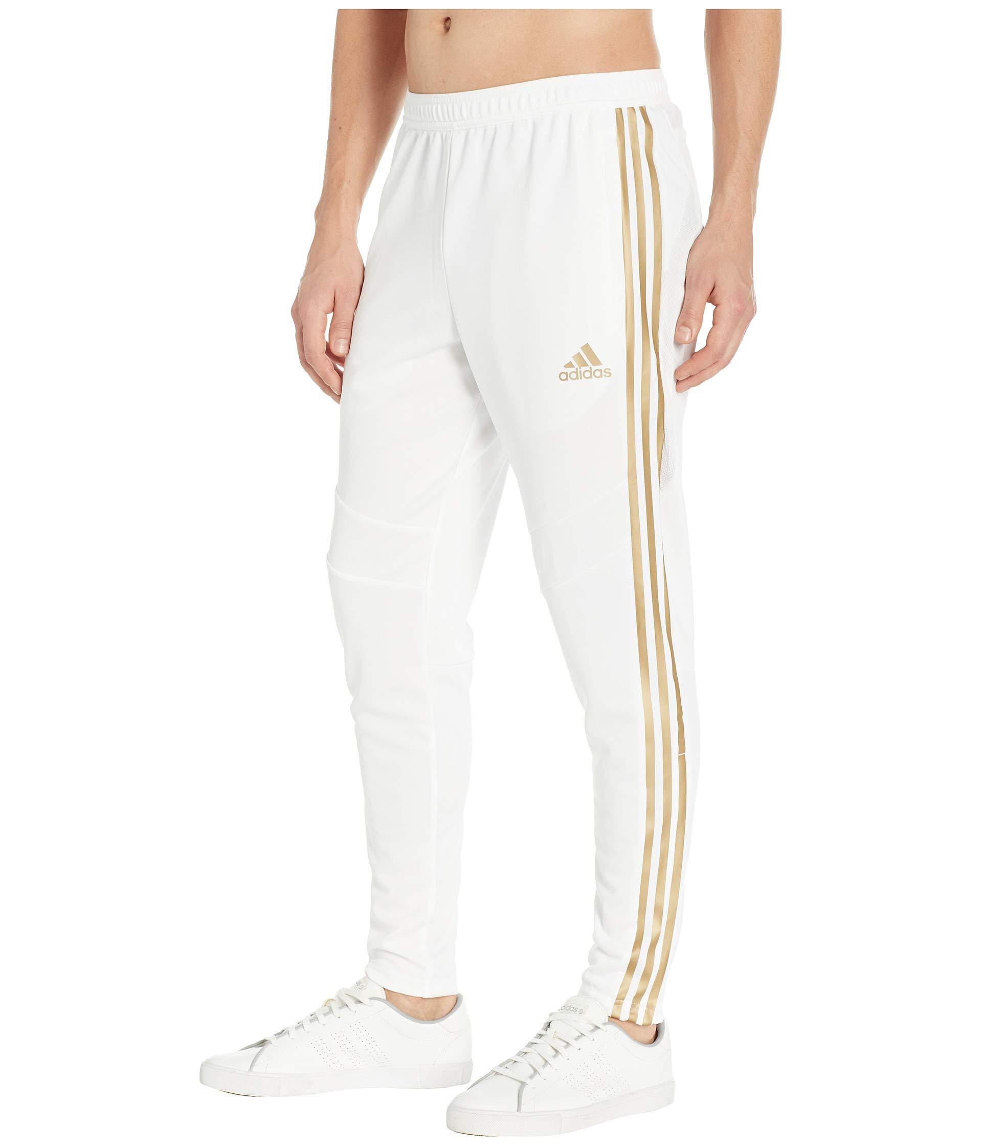 white adidas pants mens