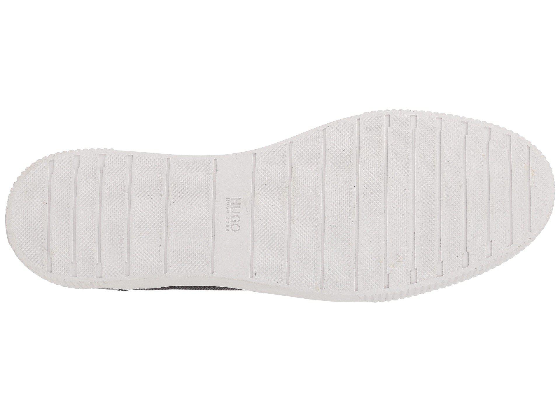 hugo boss zero leather trainers