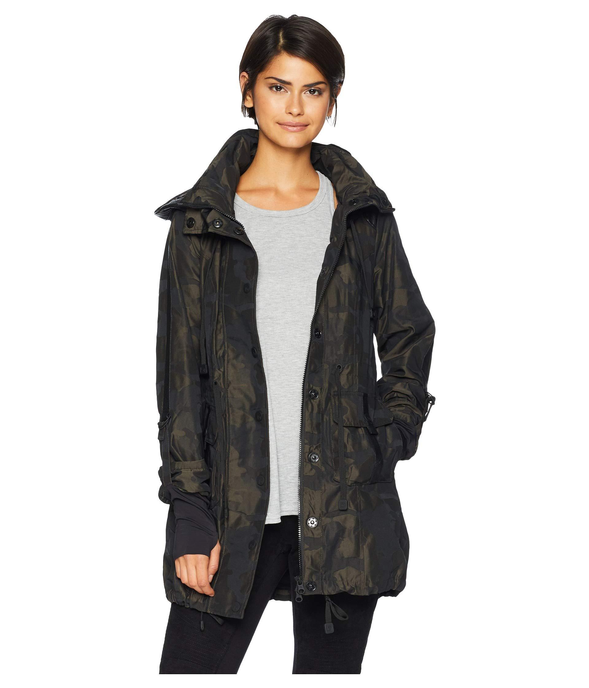 BLANC NOIR Camo Anorak Jacket in Black 