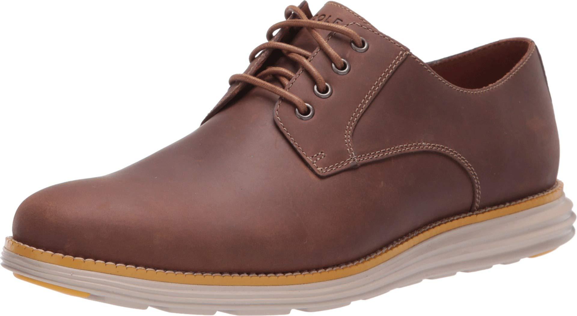 Cole Haan Leather Original Grand Plain Toe Oxford in Brown for Men - Lyst