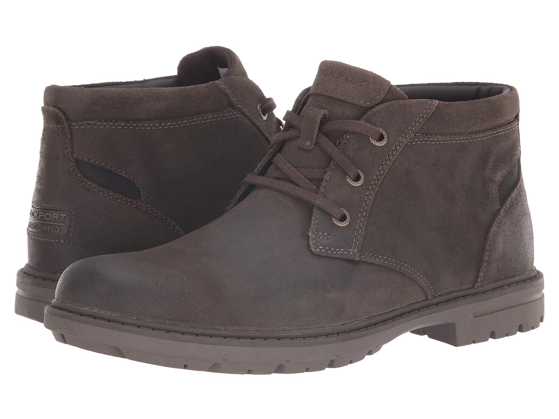 rockport tough bucks waterproof chukka