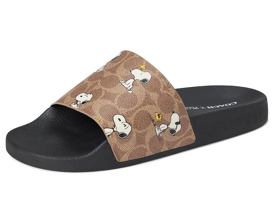 【COACH】プール スライド スケッチ プリント COACH® | Pool Slide With Sketch Print