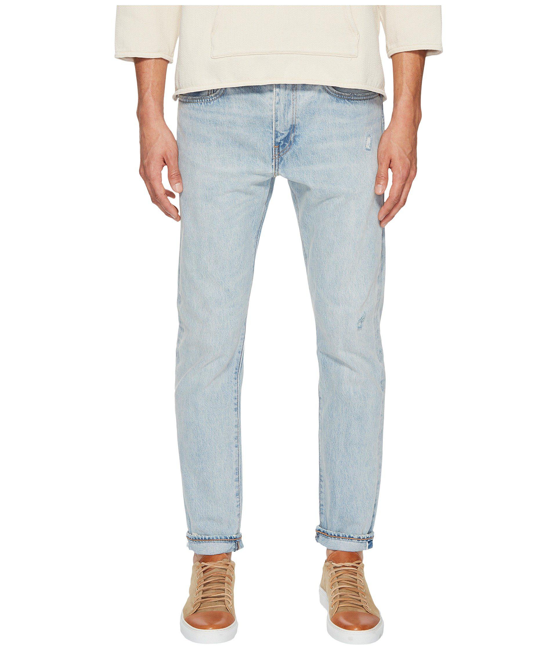 Levi's Premium Denim Premium 512 Slim Taper Selvedge Jeans in Blue for Men  | Lyst