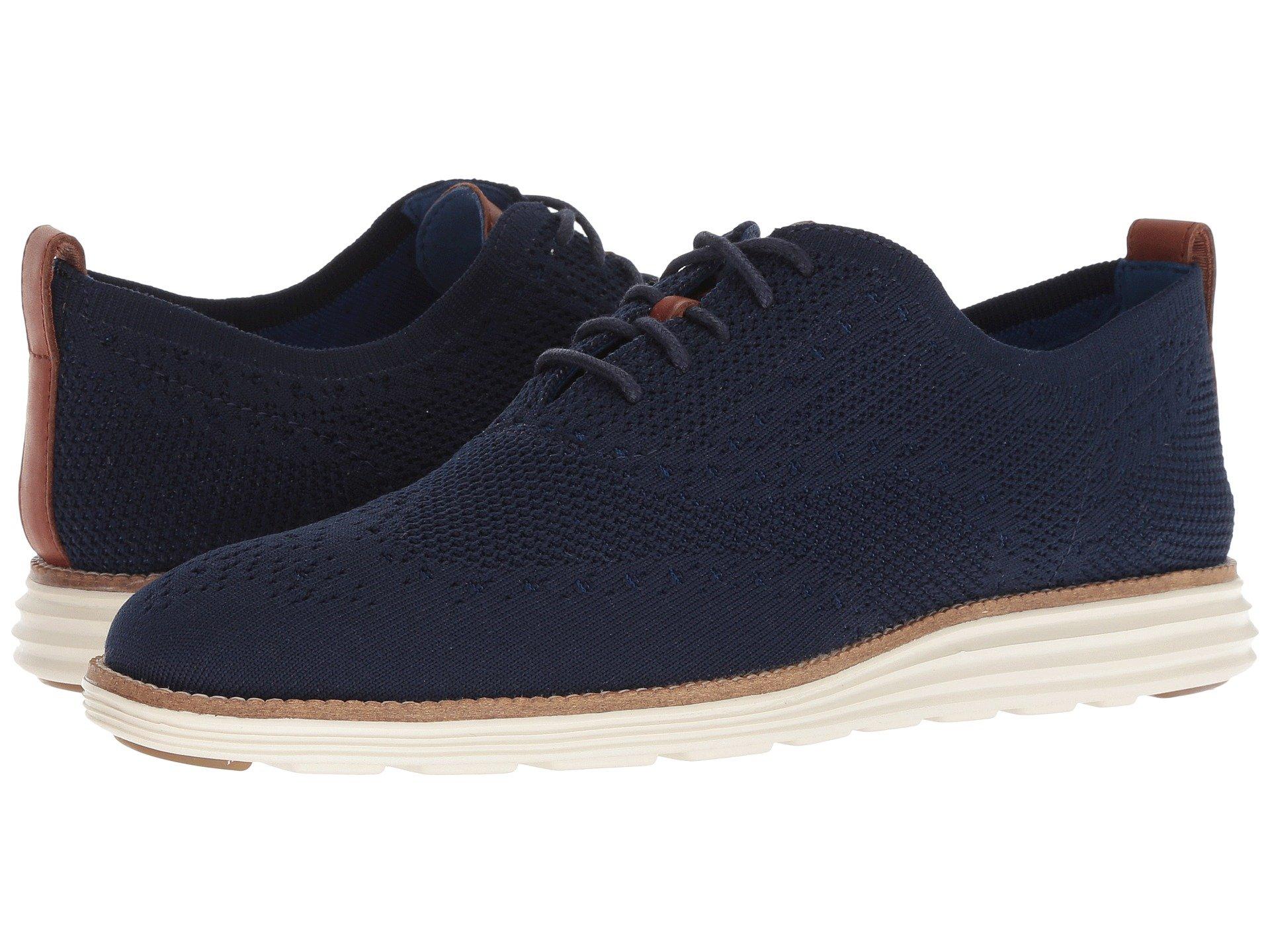 cole haan feathercraft grand wingtip oxford